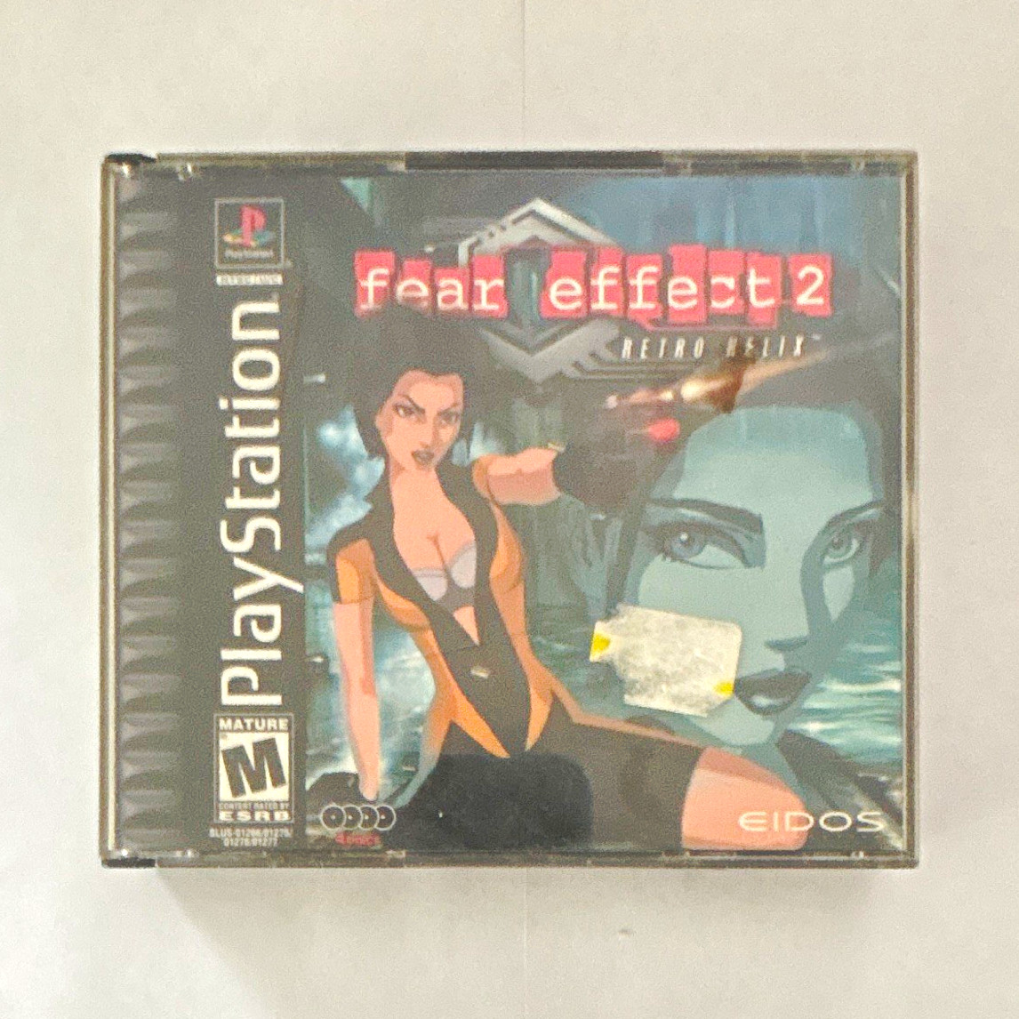 Eidos Interactive Fear Effect 2: Retro Helix PS1 Manual NTSC-U/C 2001 M