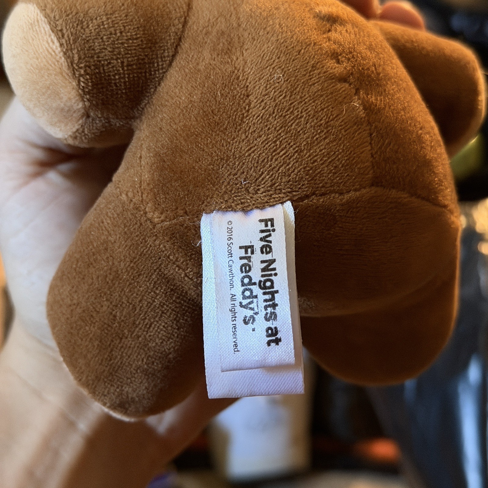 Toy Freddy Funko 2016 Plush GameStop Exclusive Five Nights At Freddy’s RARE Red