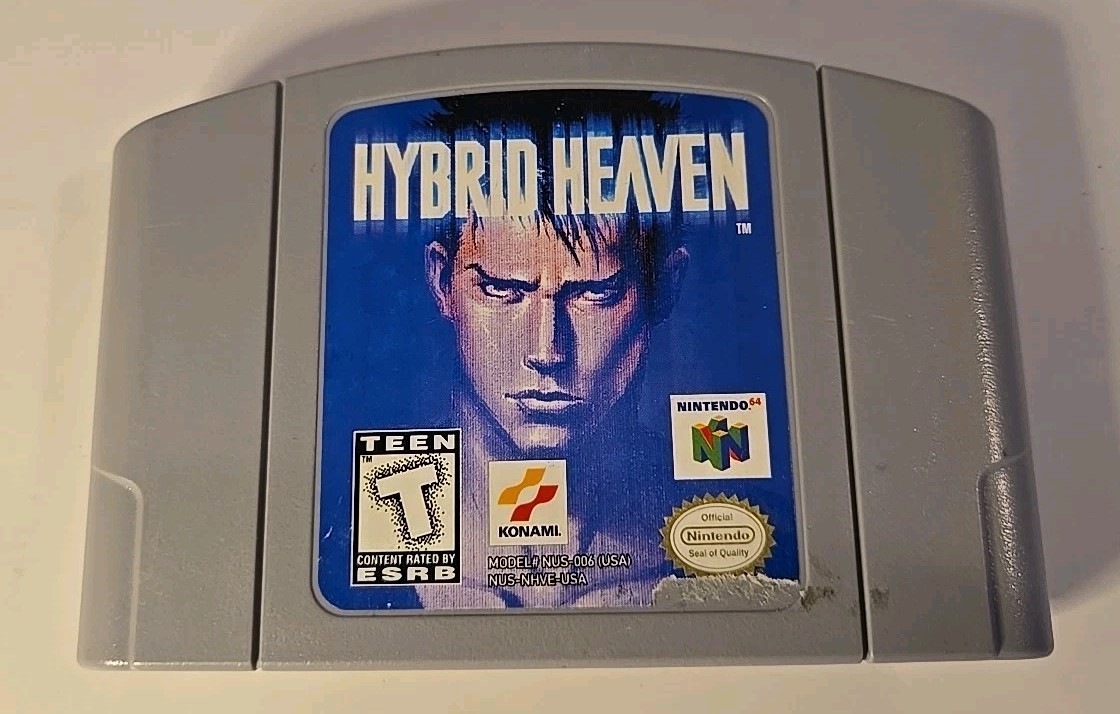 Hybrid Heaven, N64, Loose, Authentic!