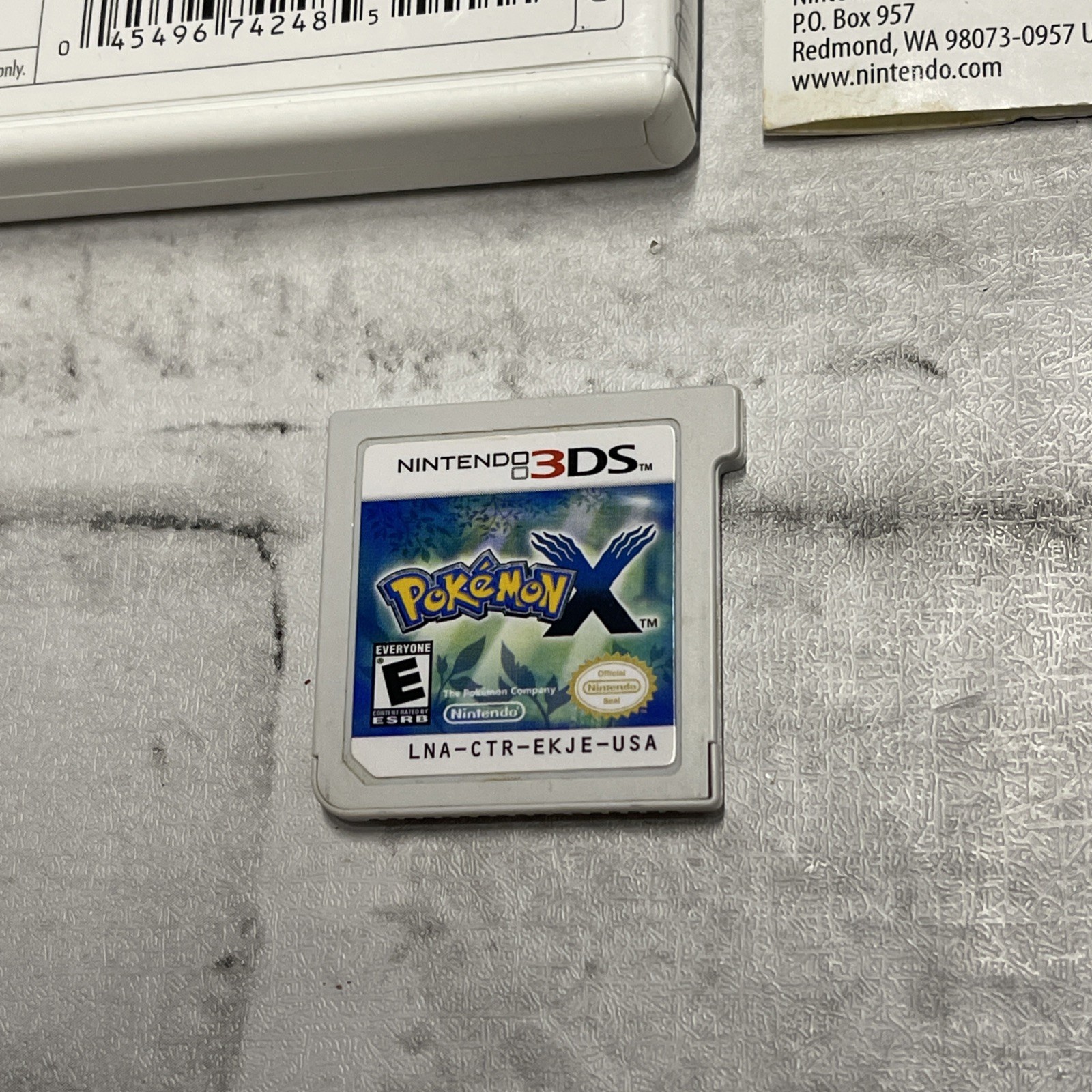 Pokemon X (Nintendo 3DS, 2013) Complete CIB Pokémon Video Game TESTED Works VGC