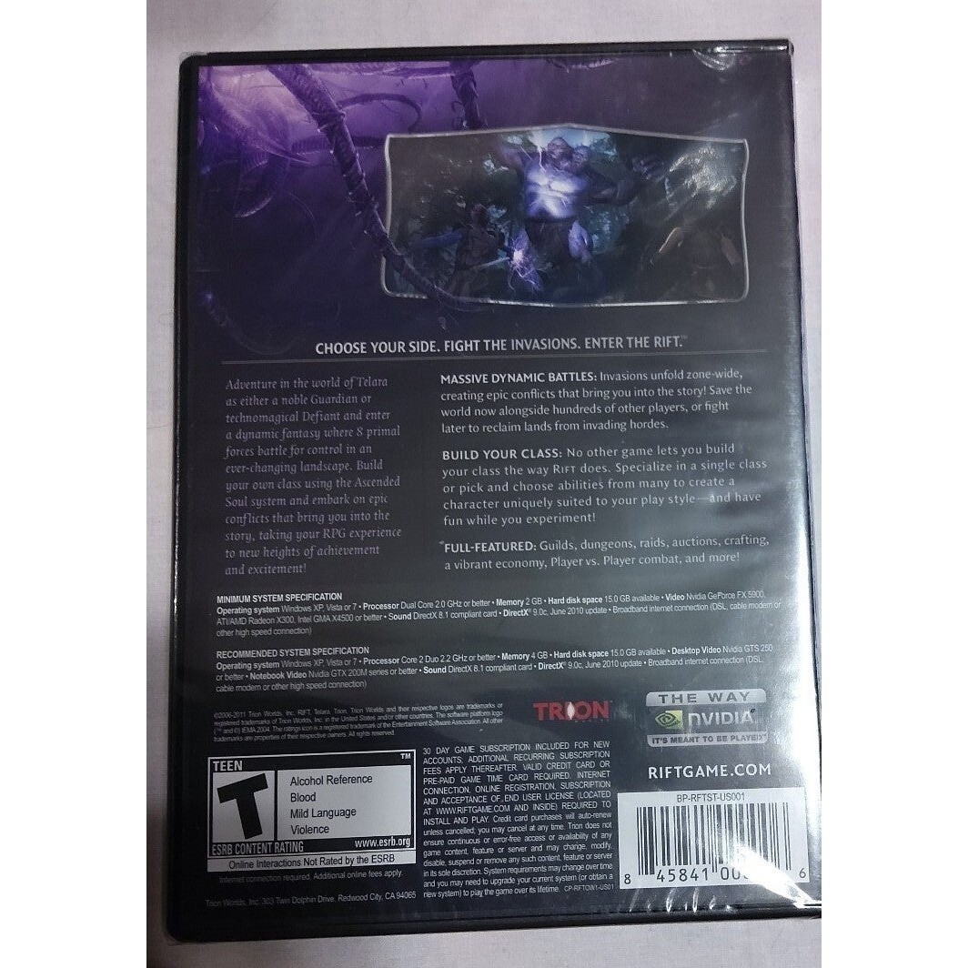 Rift Game for PC sealed new