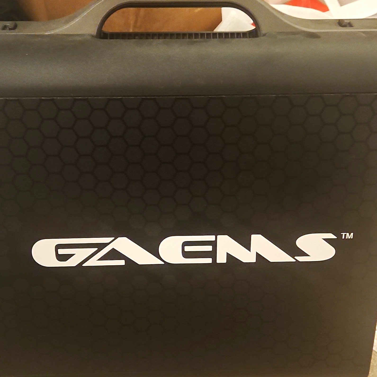 GAEMS M155 (G155) Black Hard Plastic Travel Case w/ Carrying Handle