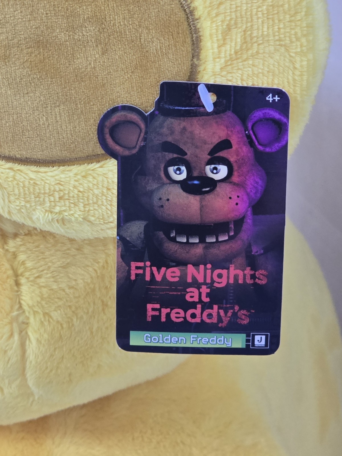 Jazwares Five Nights at Freddy’s GOLDEN FREDDY Jumbo Plush GameStop Exclusive