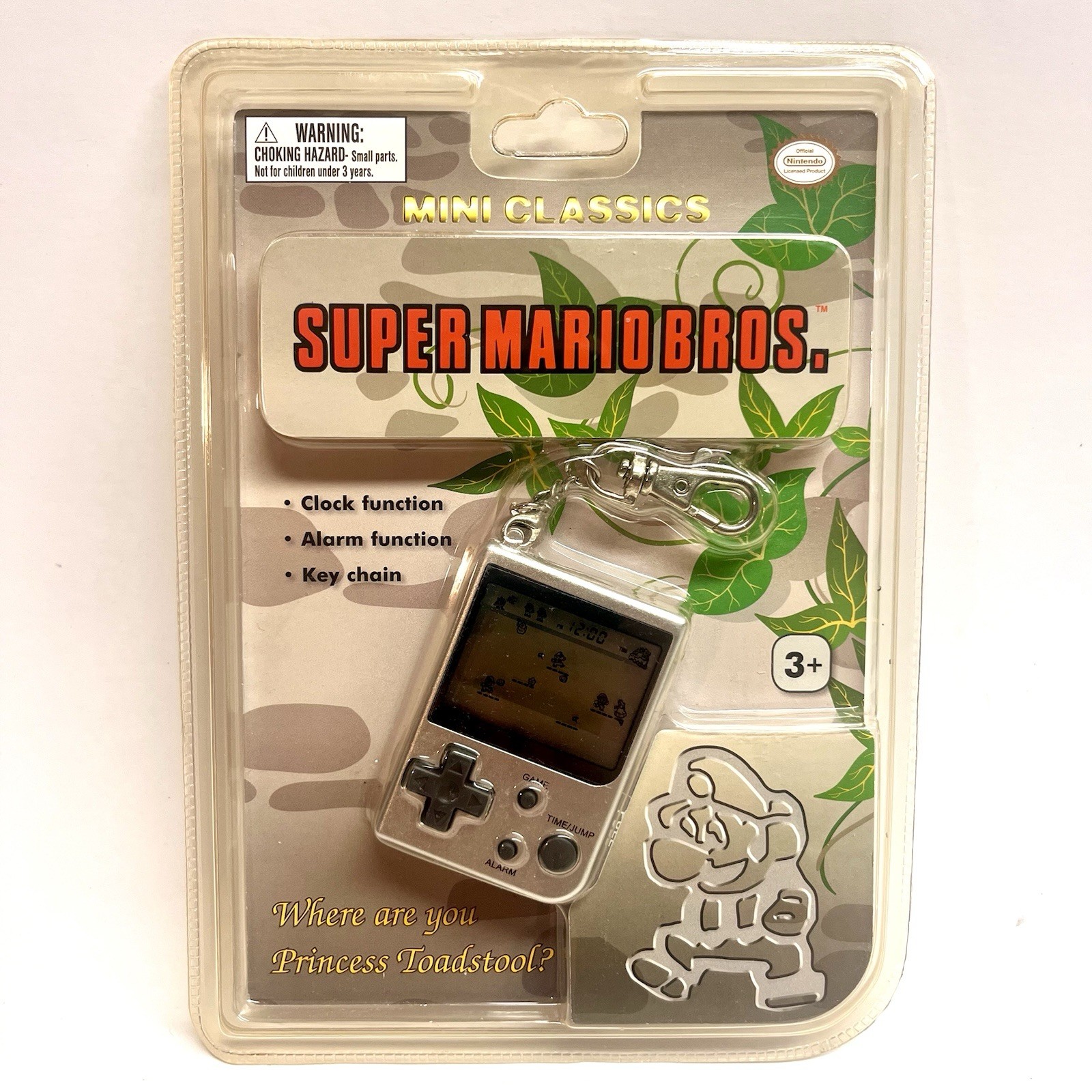 Super Mario Brothers Bros Mini Classics Keychain *BRAND NEW* Nintendo 2014