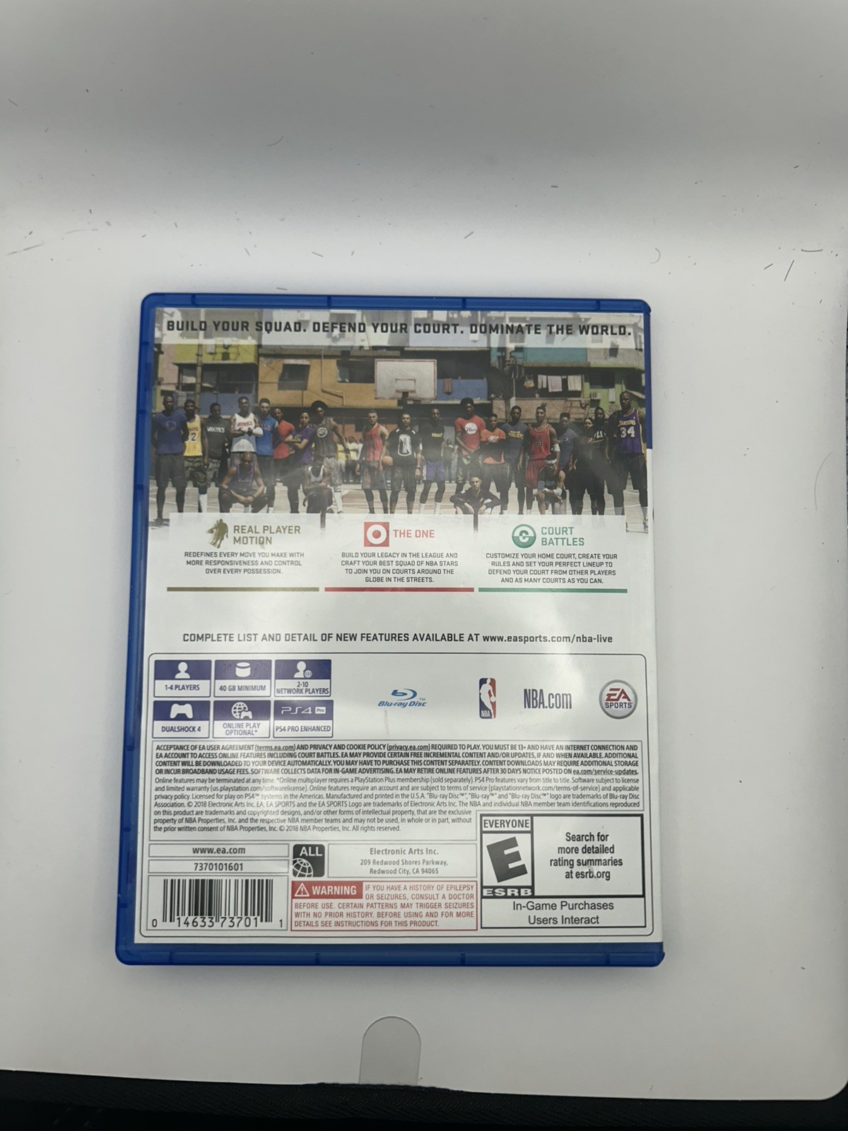 NBA Live 19 The One Edition PS4 (Sony PlayStation 4, 2018)