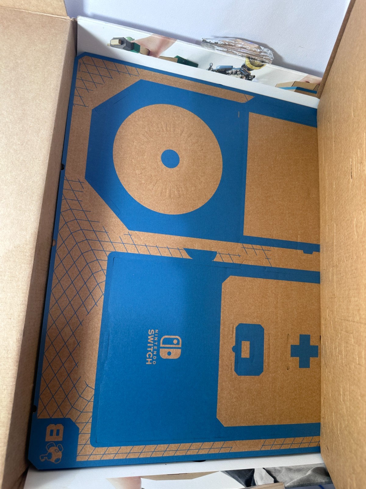 Nintendo Labo Toy Con 03 Vehicle Kit Nintendo Switch Cardboard Set Open Box