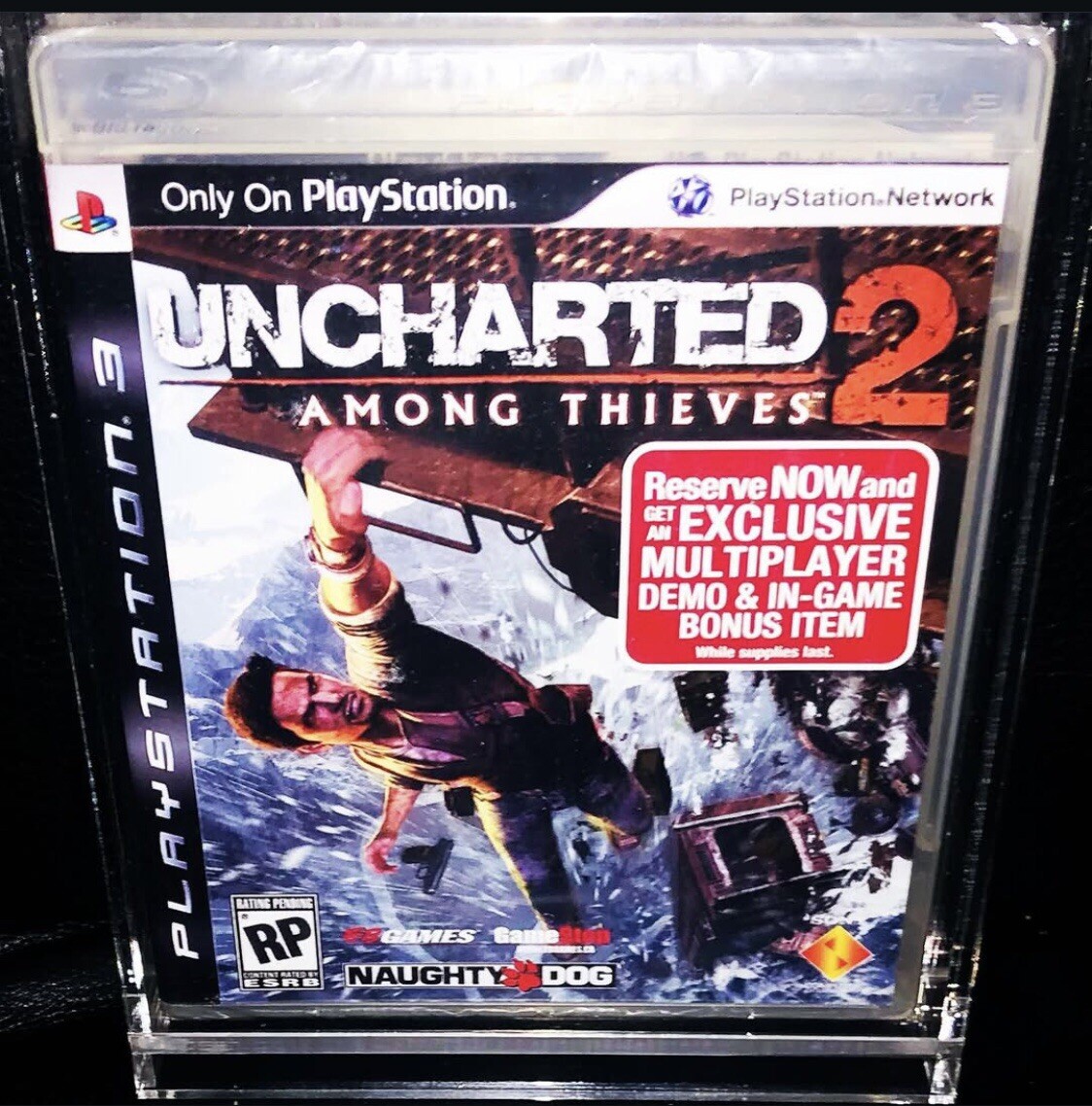 Uncharted 2: Among Thieves PS3 Sealed🤐RP [Rating PENDING]👀Unfathomably RARE💎