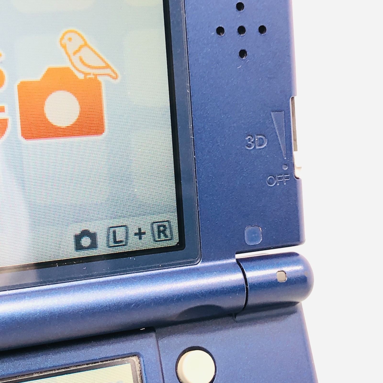 [Top IPS / EX+1] New Nintendo 3DS LL XL Metallic Blue console Japan NTSC-J 06-85