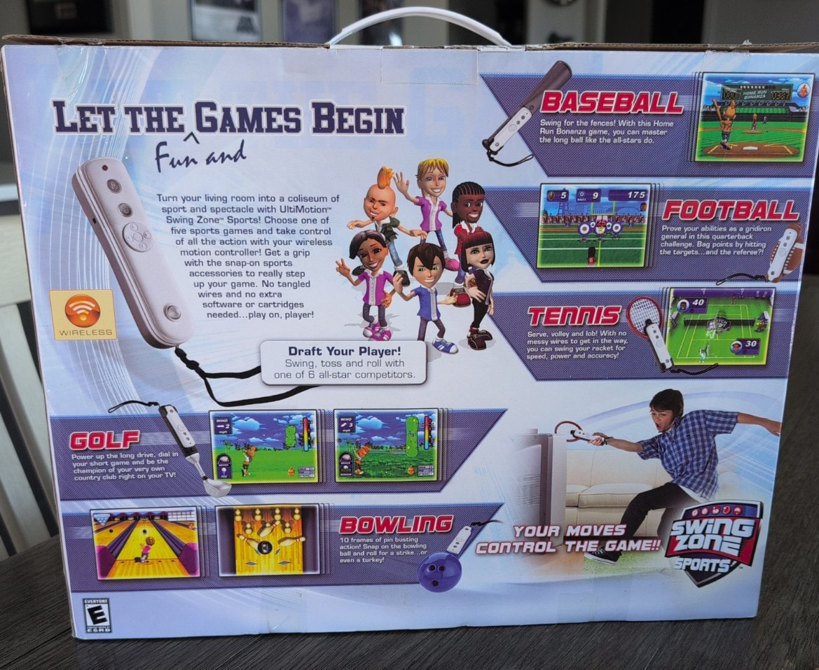 Jakks Pacific Ultimotion Swing Zone Sports Motion Controller Launch Edition…