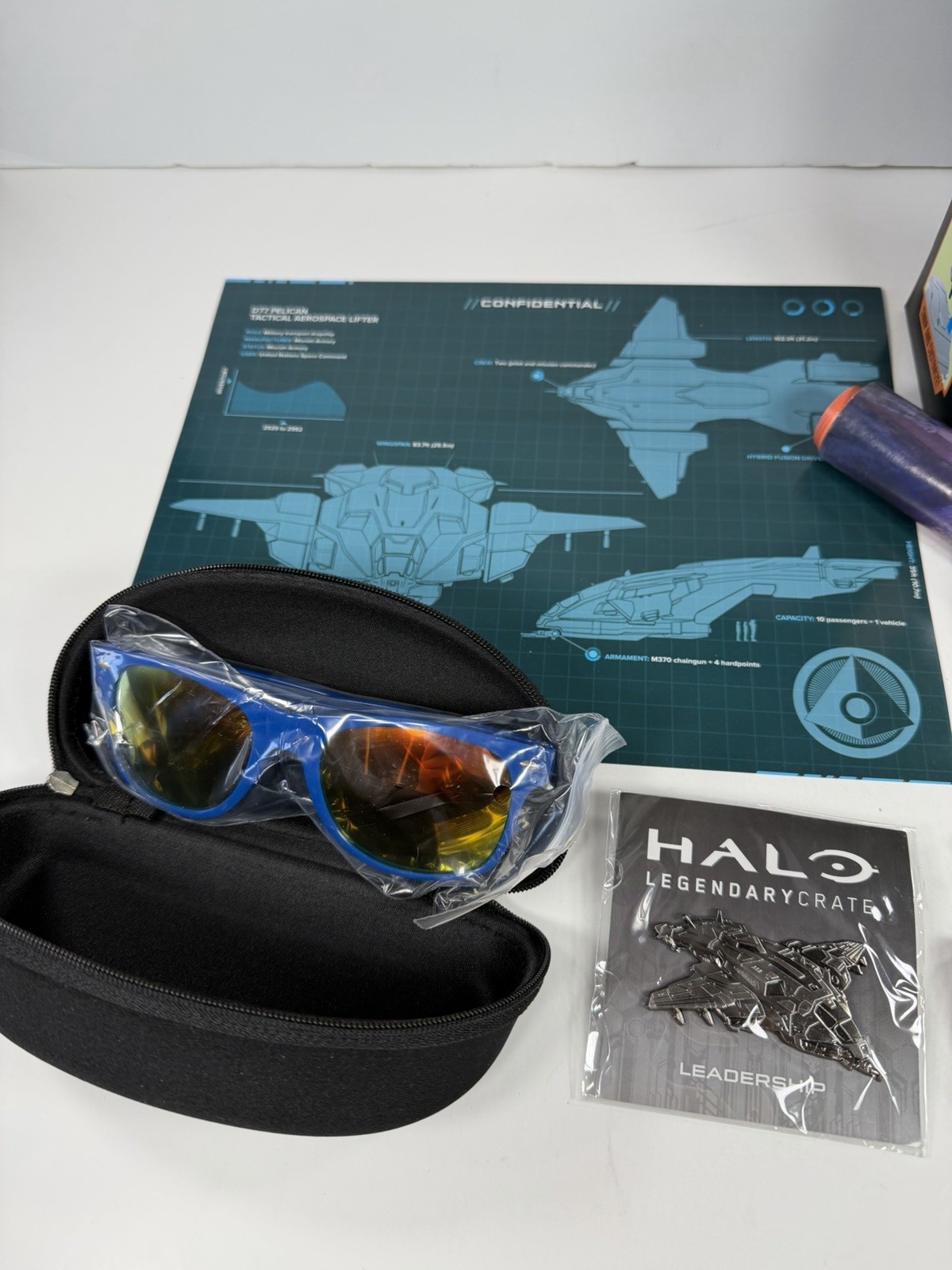 Halo Legendary Loot Crate LEADERSHIP Halo Icons Carter Noble Team 90% Complete