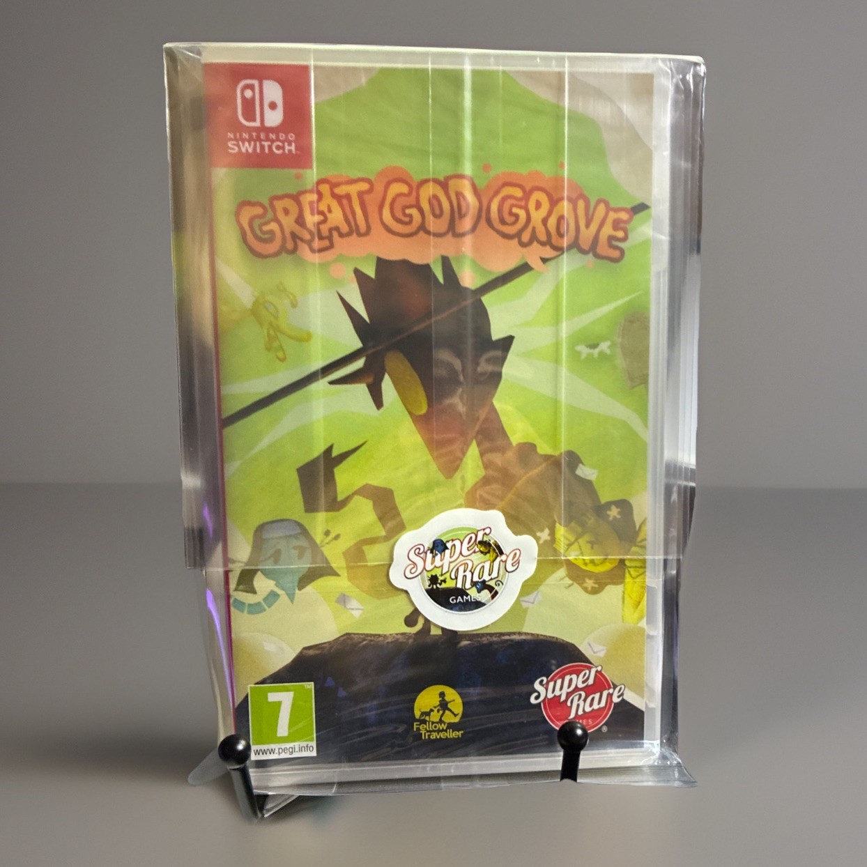 Great God Grove – Switch; Brand New & Sealed! Super Rare Games #138 w/Card