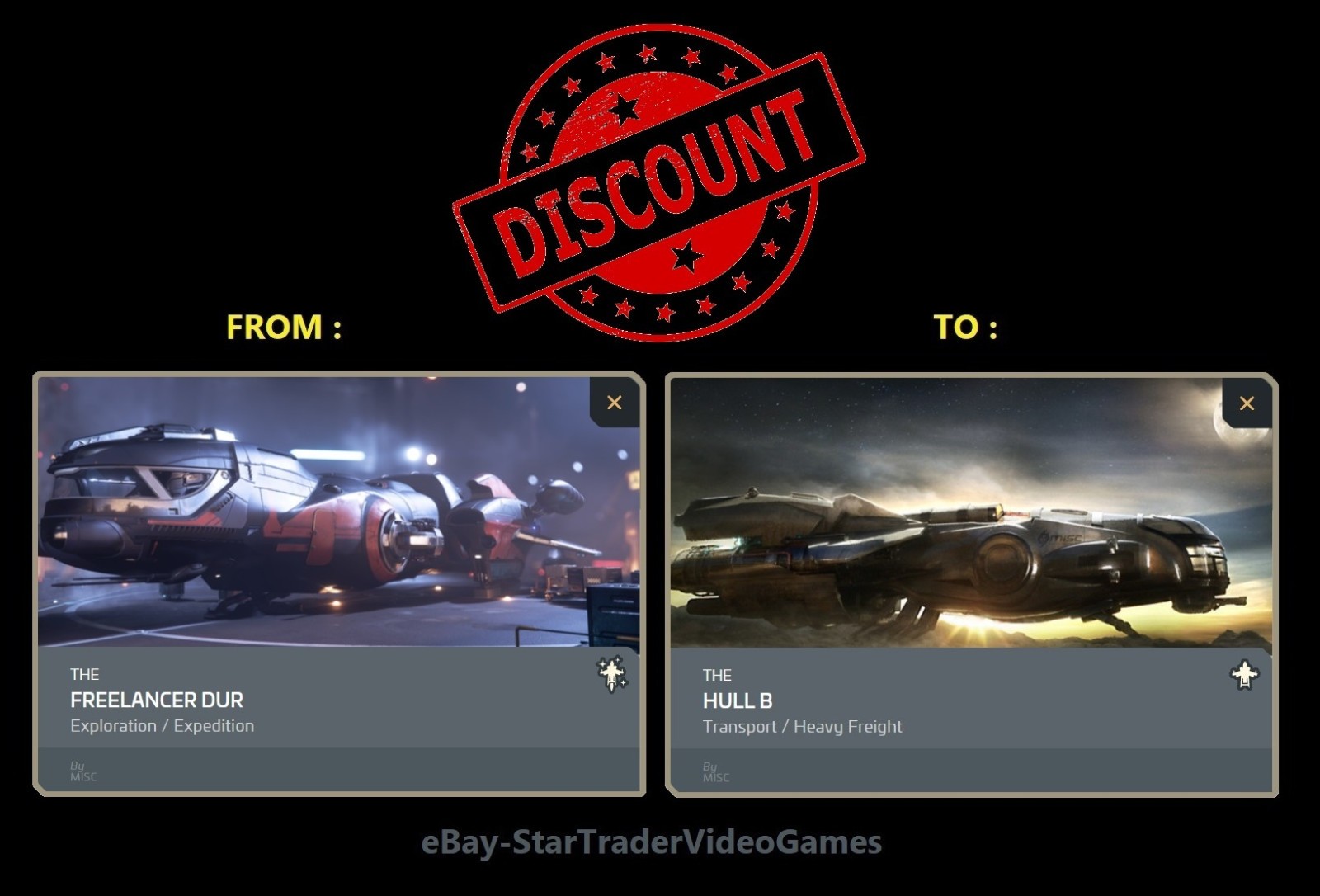 STAR CITIZEN – SHIP UPGRADE FREELANCER DUR TO HULL B
