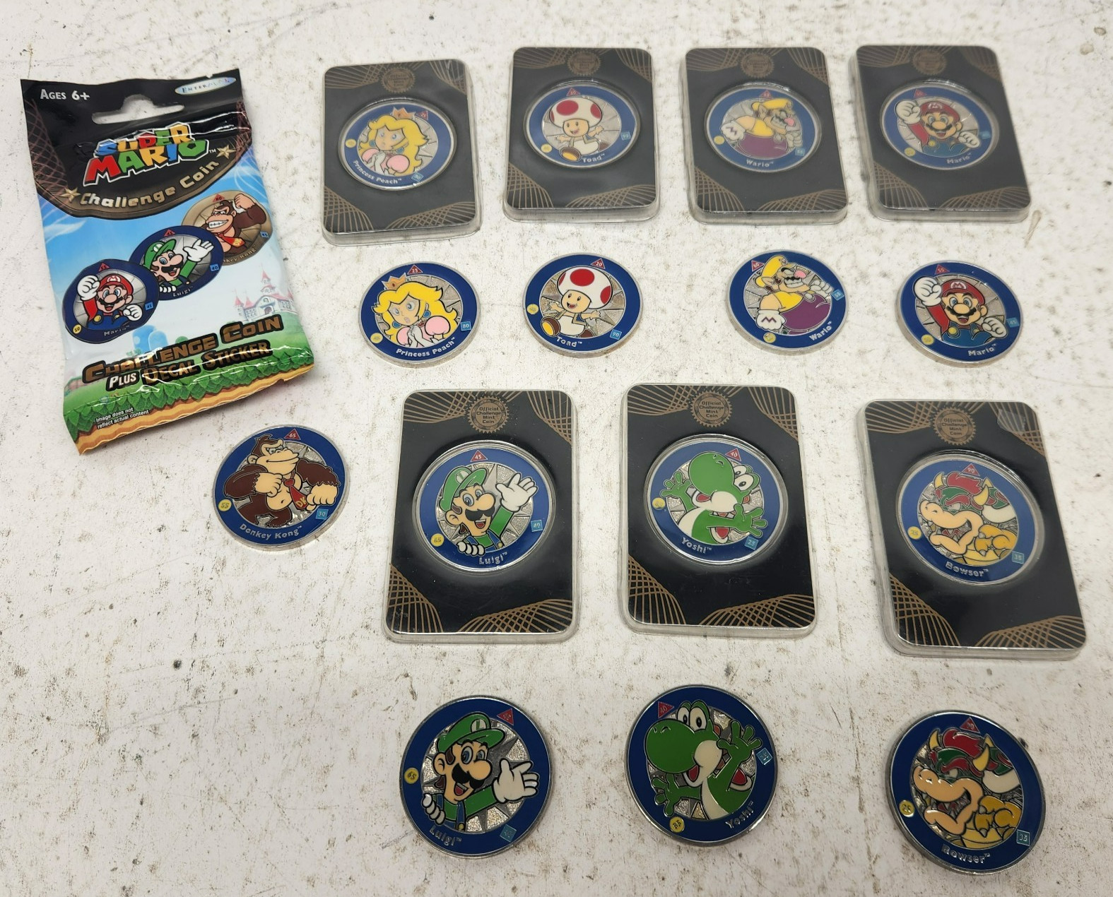 2016 Nintendo Super Mario Bros. Official Challenge Mint Coin See Options
