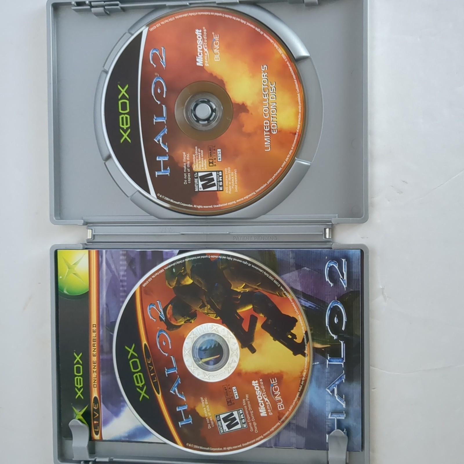 Microsoft Halo 2 Limited Collector’s Edition SteelBook for Xbox W/ Case+Manuals