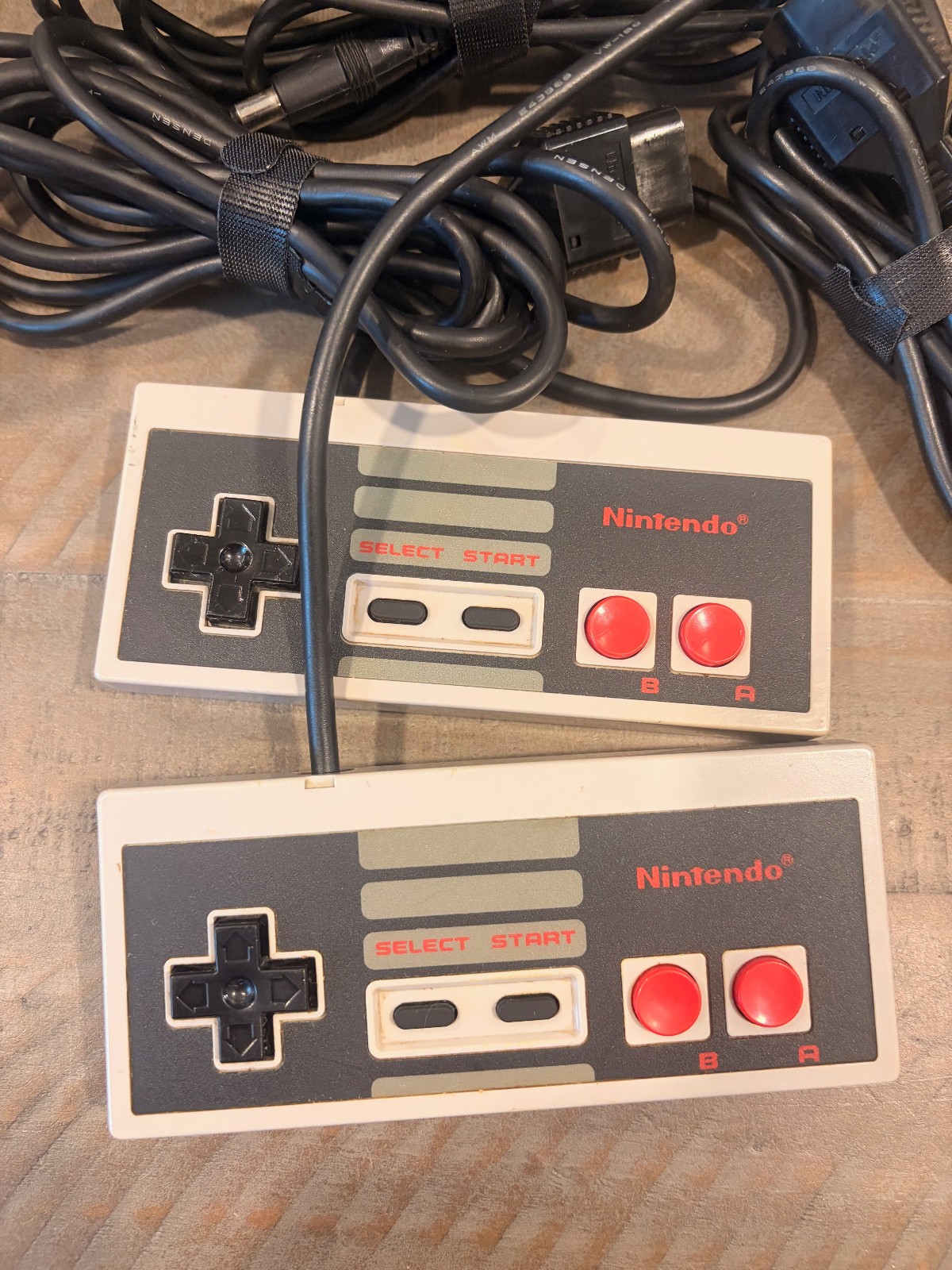 Nintendo Entertainment System NES Console,Tested,Clear Re-Shell, ORG72 Pin,BONUS