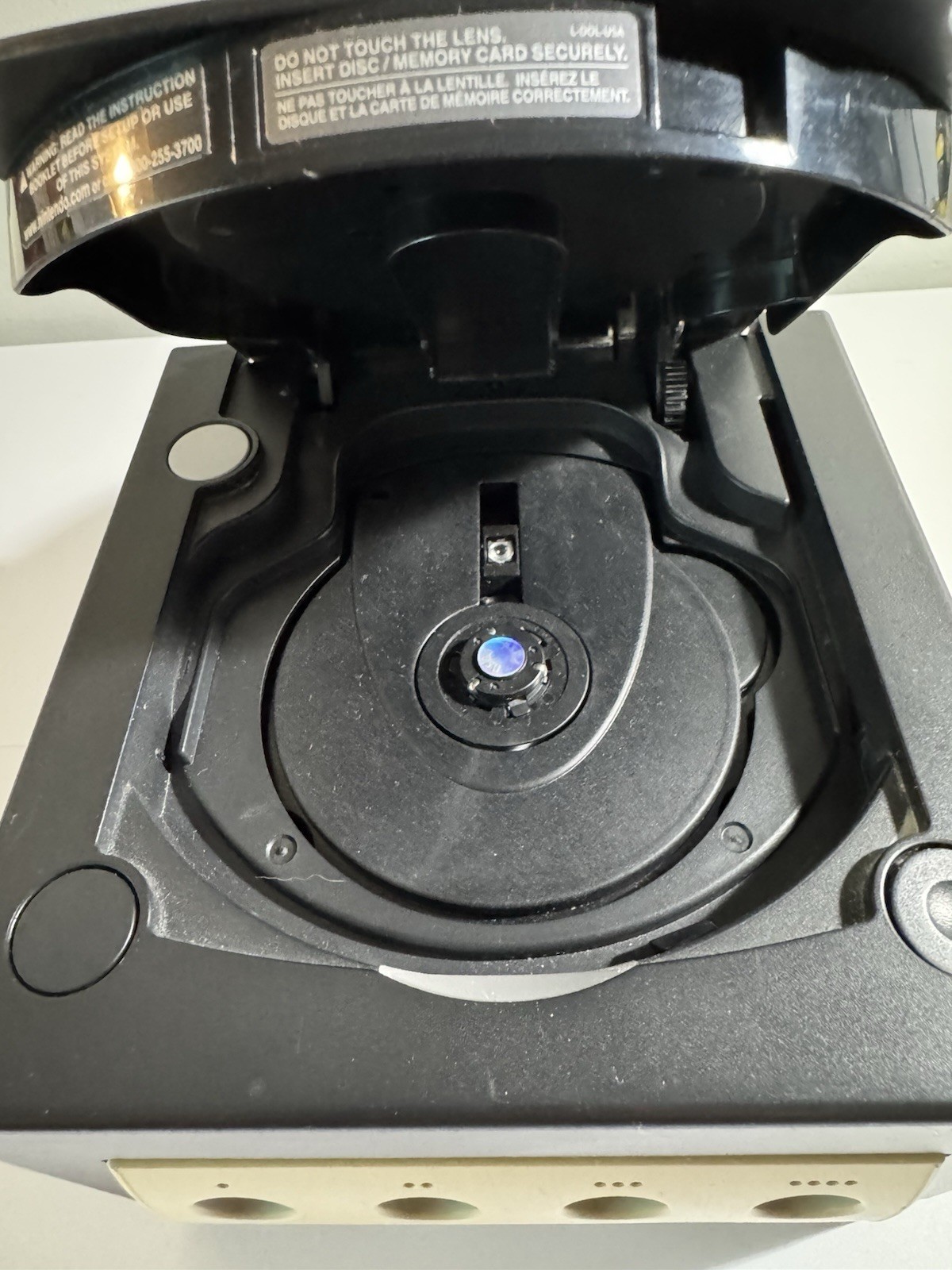 Nintendo GameCube Console Black DOL-001 , Not Tested Recently, No Power Adapter