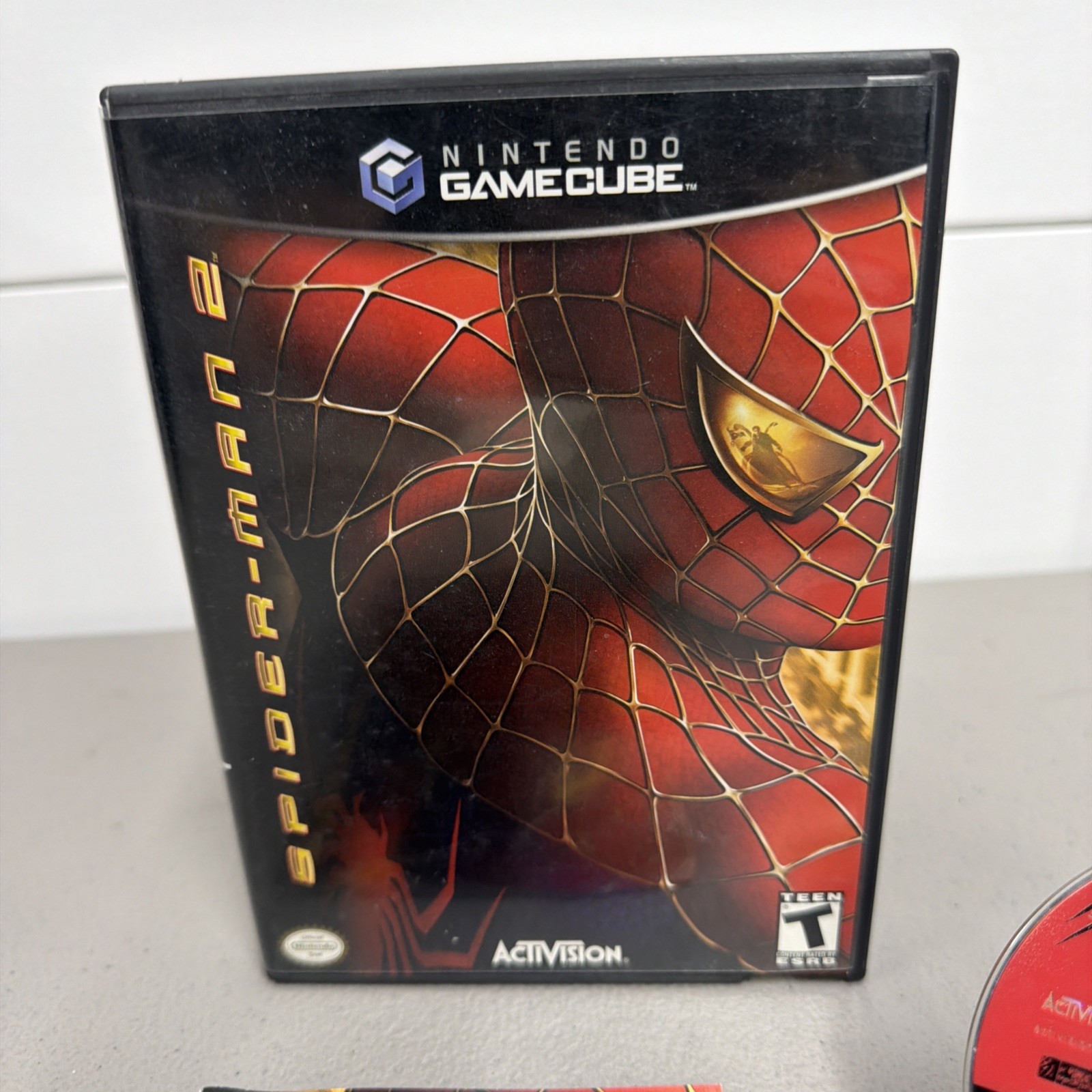 Spider-Man 2 (Nintendo GameCube, 2004) COB Tested And Working
