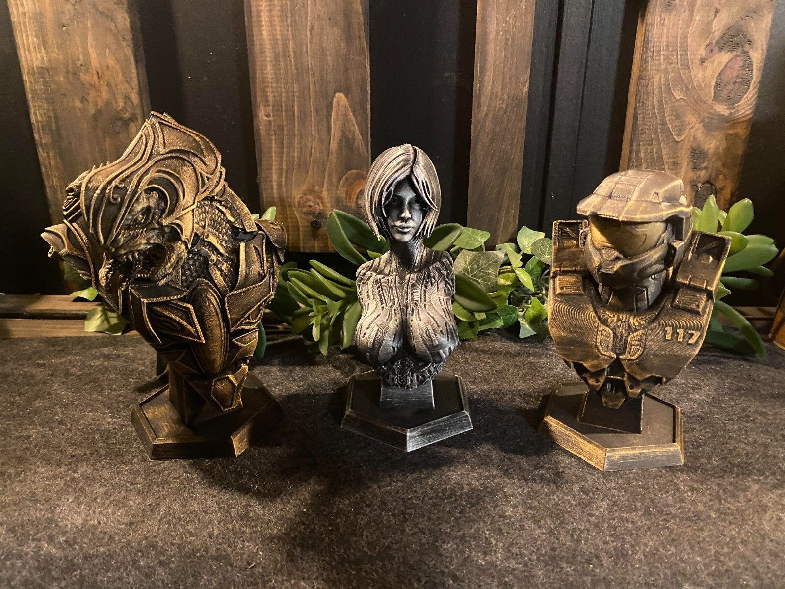 Halo Statue Collection Set