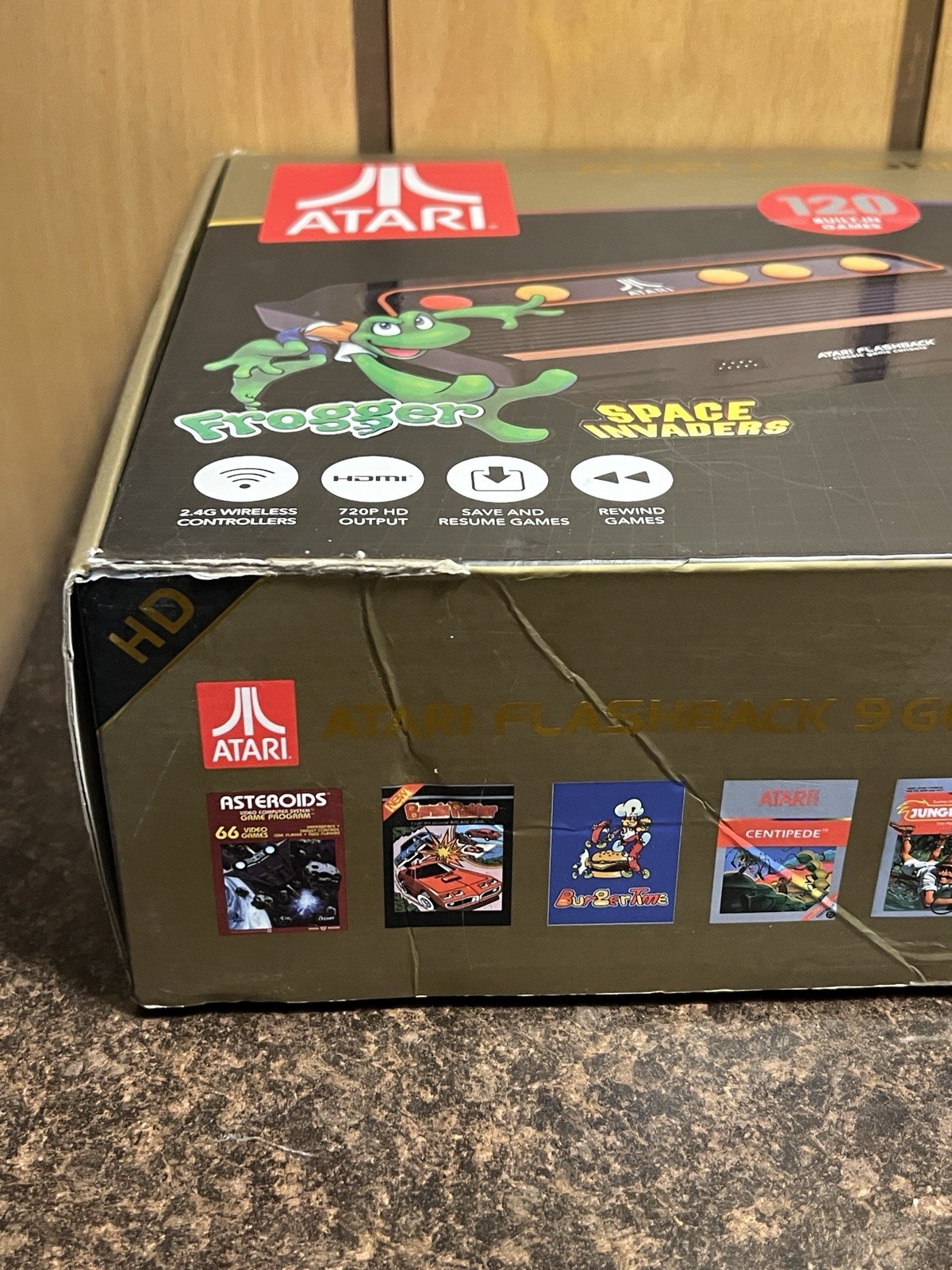 AtGames Atari Flashback 9 Gold HD Console w/ 120 Built-in Games HD Game System