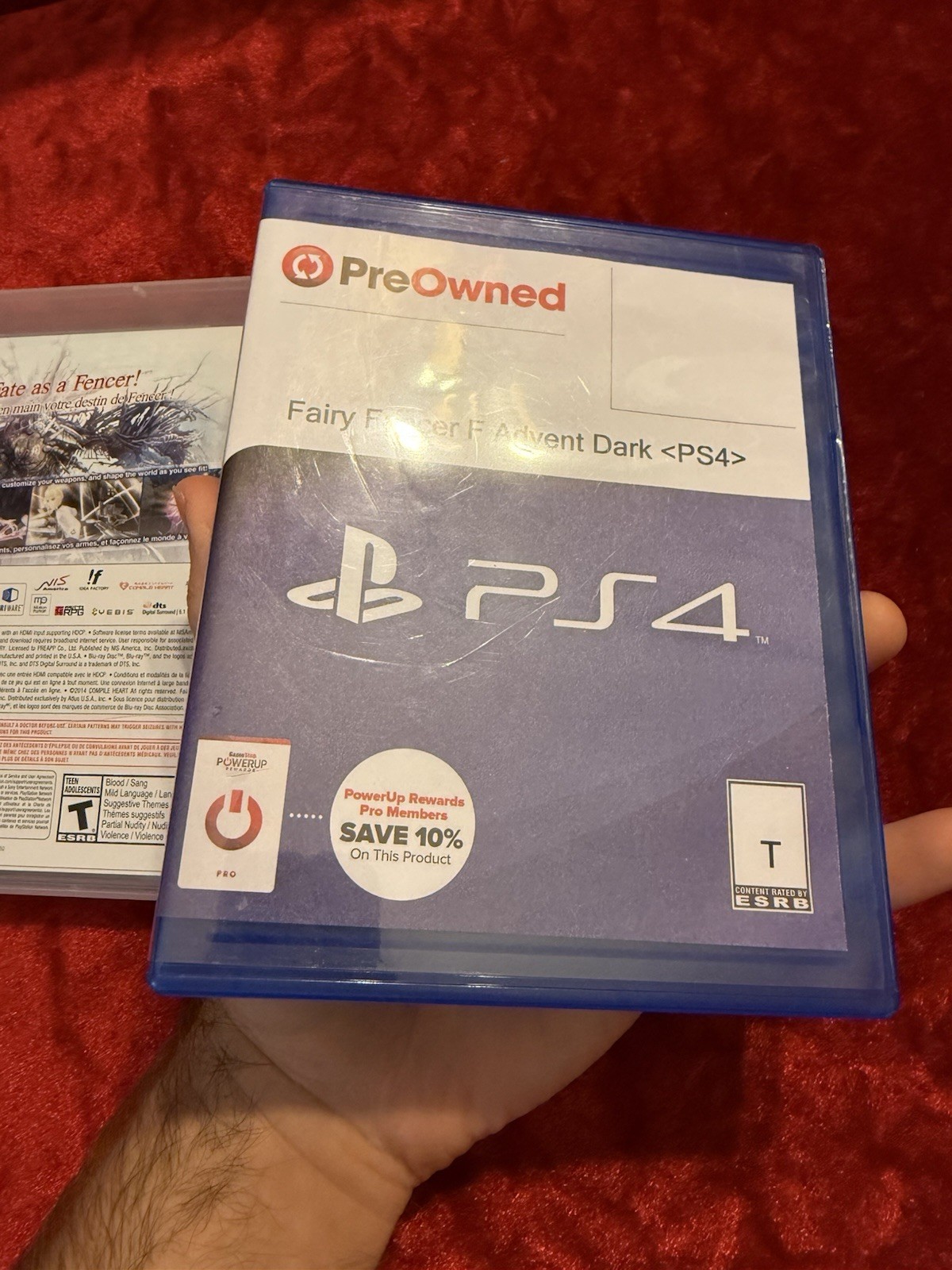 Fairy Fencer F: Advent Dark Force PS4 & Fairy Fencer F Sony PlayStation 3 CIB