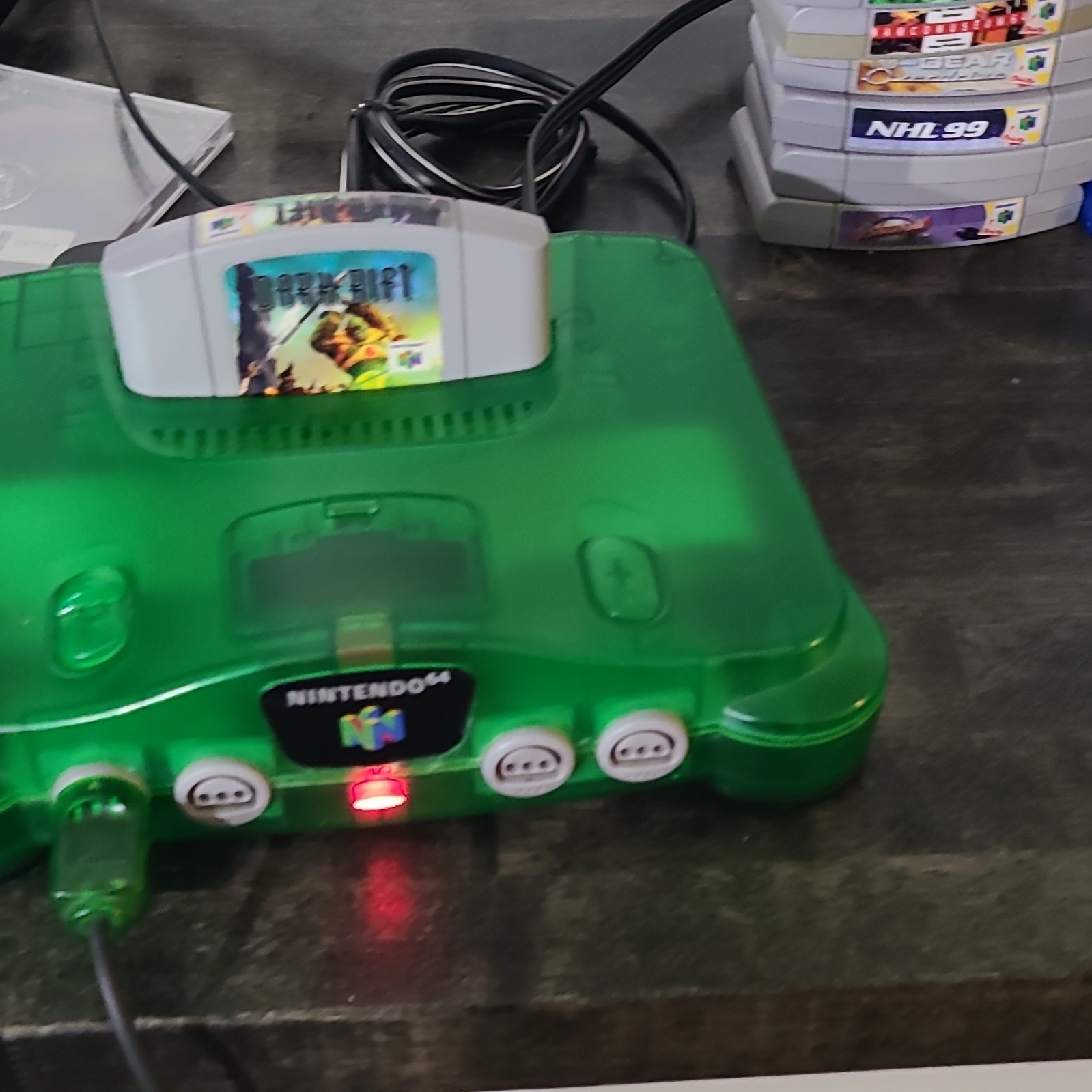 Nintendo 64 Console with Controller Game Lot Sports Racing Fighting Mixed