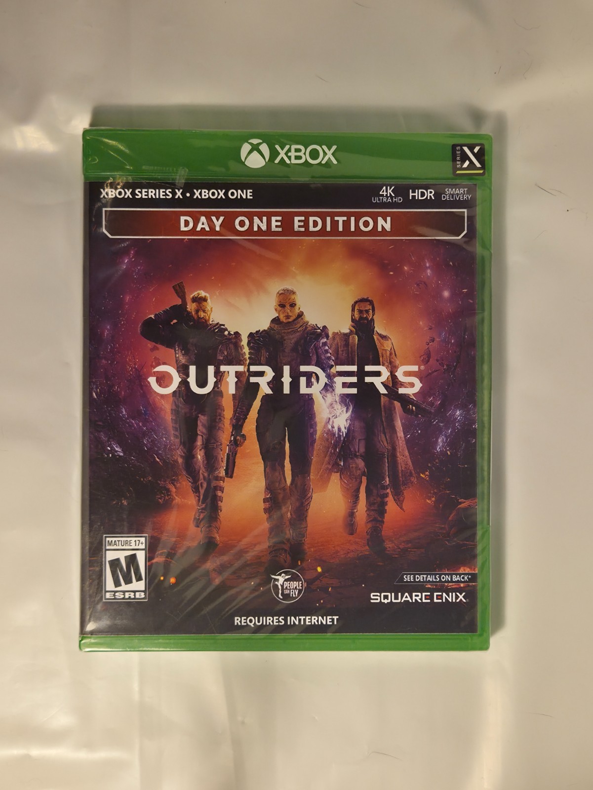 Outriders – Day One Edition for Microsoft Xbox One Brand New Factory Sealed