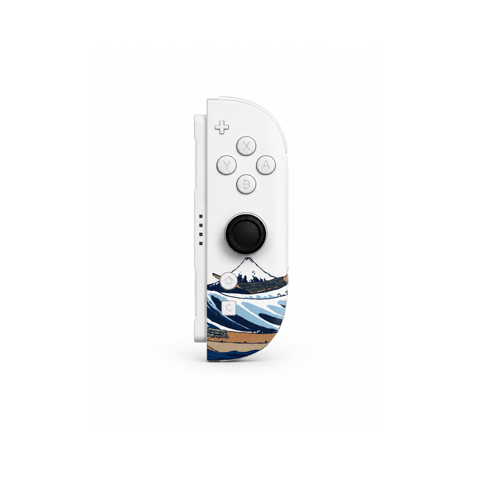 Custom Great Wave Nintendo Switch 2 Joy-Cons TMR Drift-Resistant Joysticks