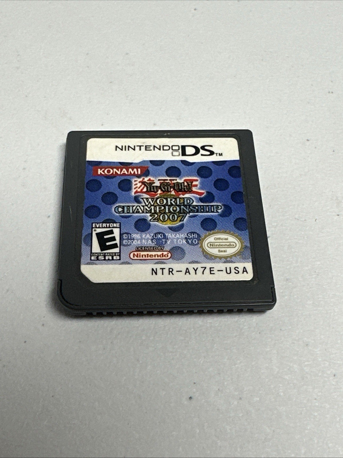 Yu-Gi-Oh World Championship 2007 Nintendo DS * Cartridge Only * Tested!
