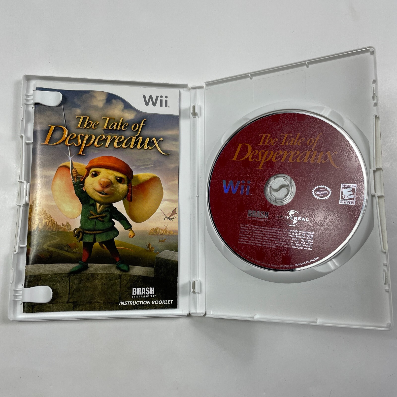 MySims, Super Monkey Ball Banana Blitz, The Tale of Despereaux Nintendo Wii Lot