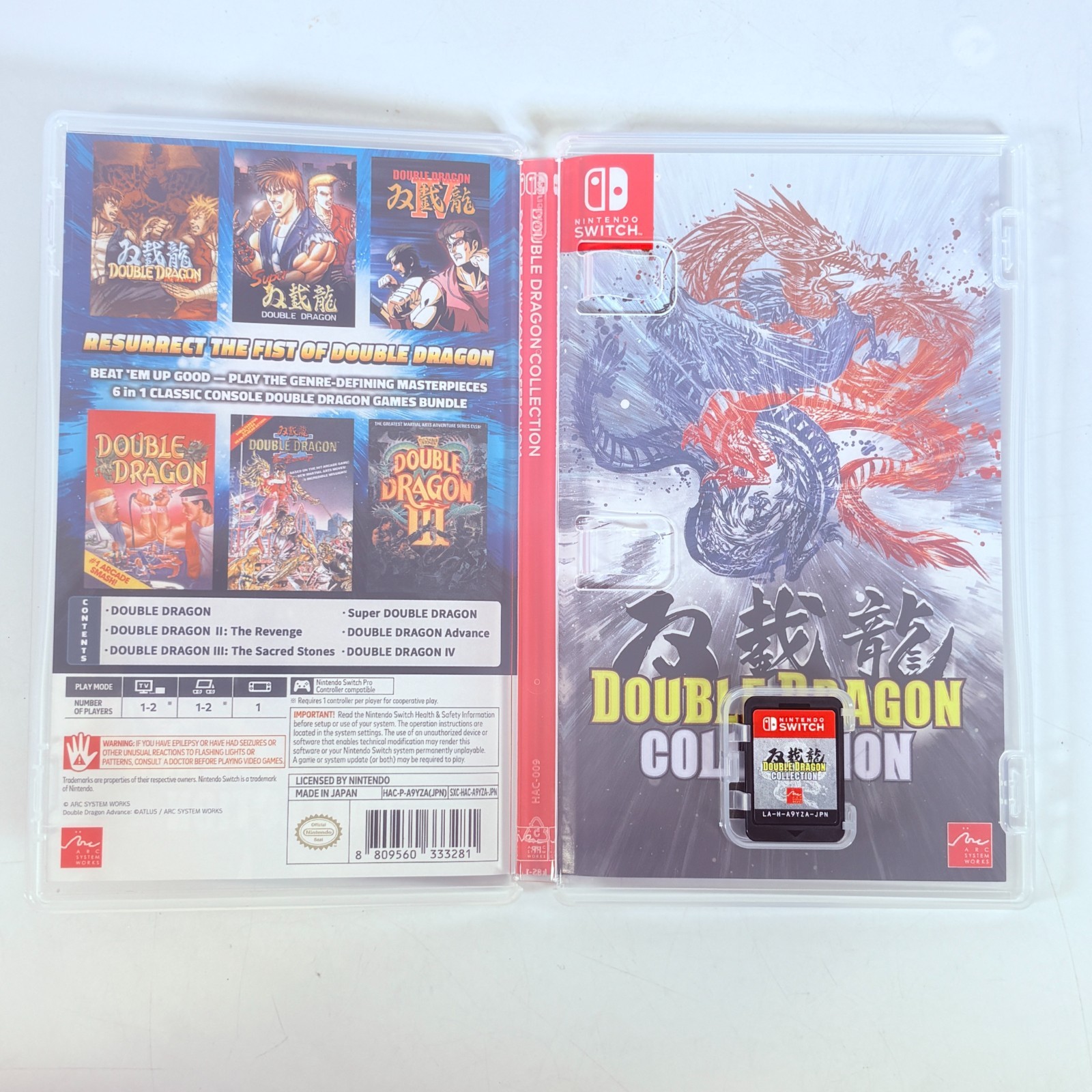 Double Dragon Collection (Multi-Language) Nintendo Switch New/Sealed Fast Ship