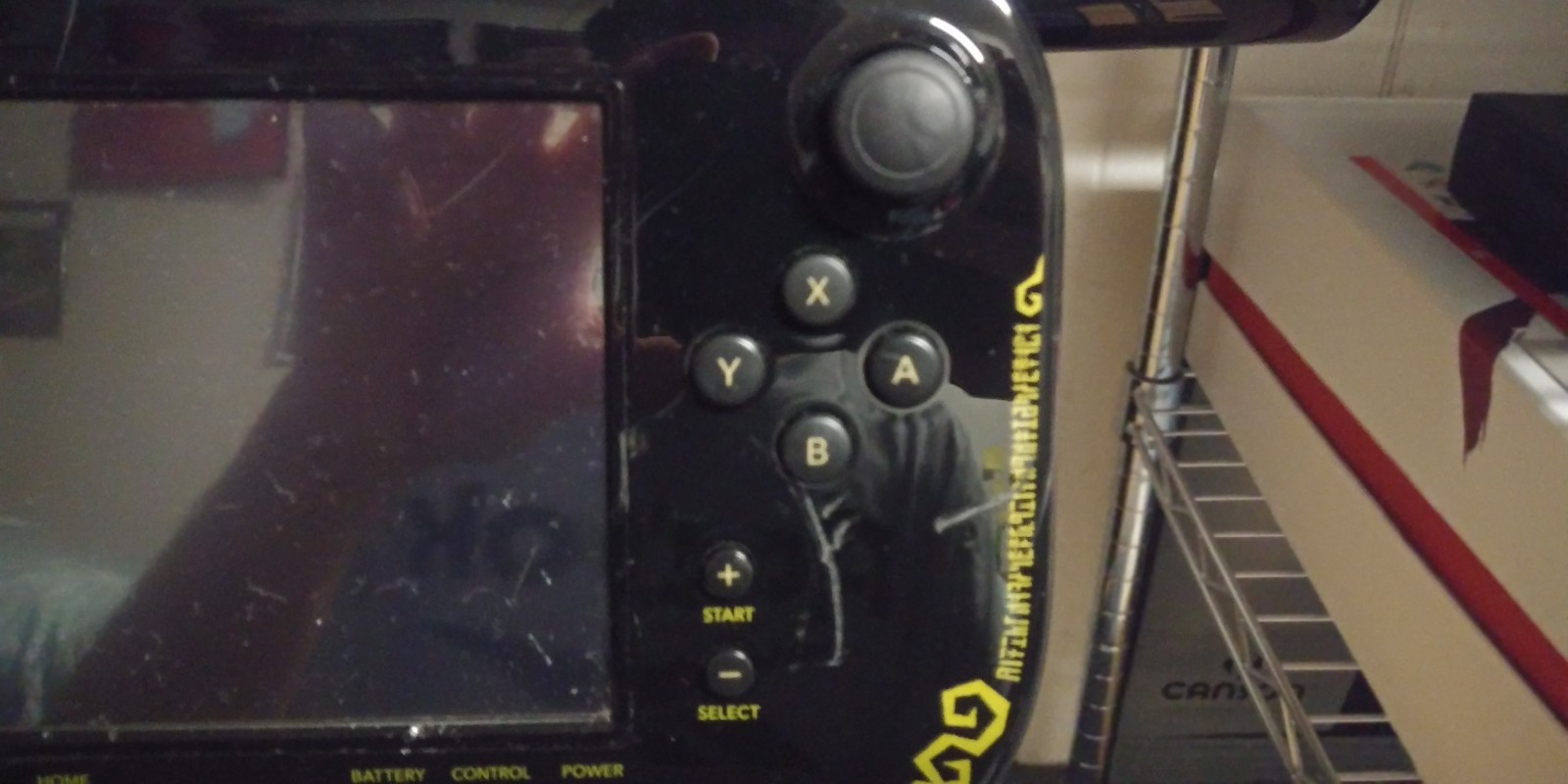 Nintendo Wii U Gamepad & Charger Only Zelda Wind Waker With Stylus OEM WUP-010