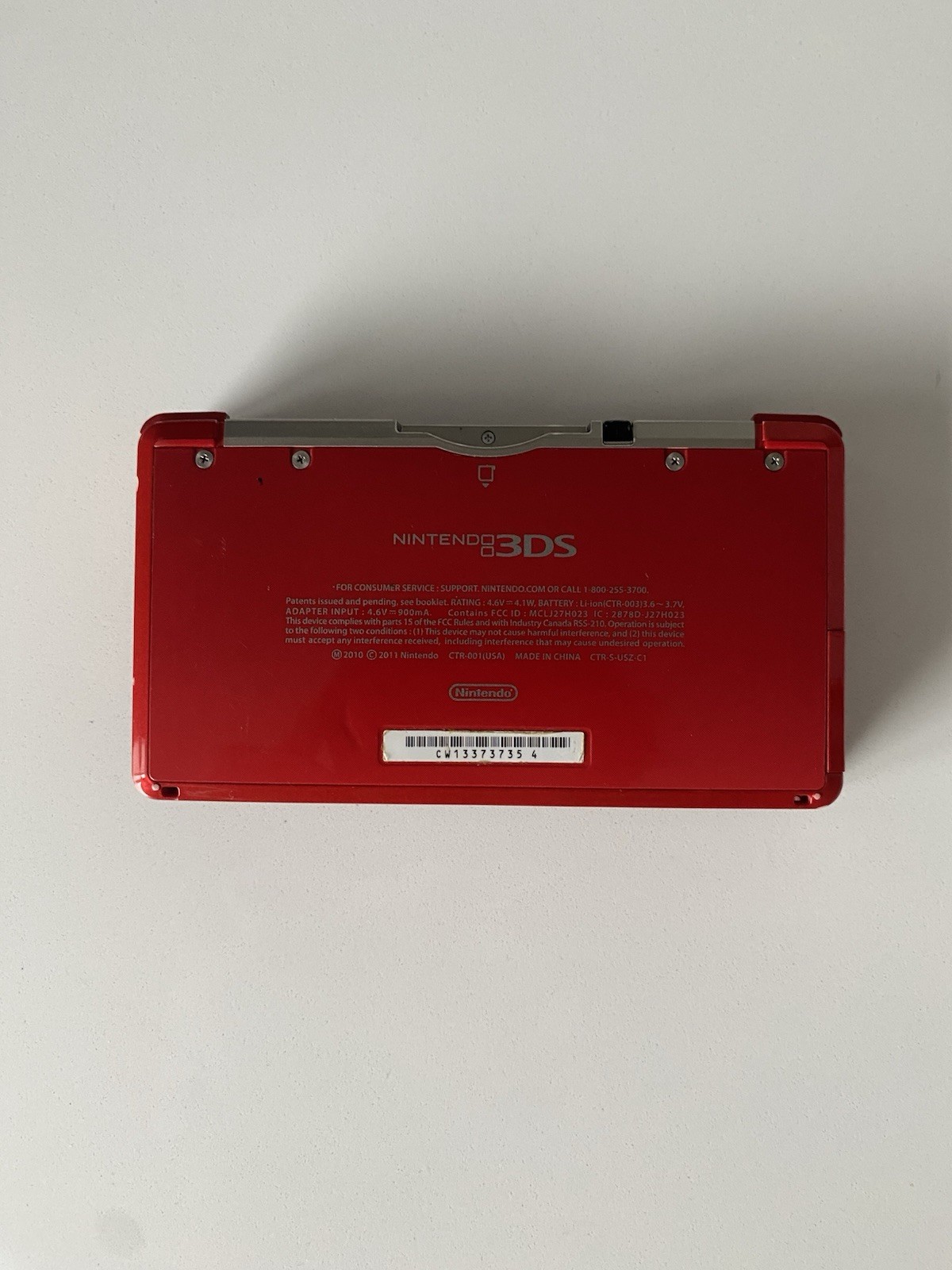 Nintendo 3DS Handheld System – Flame Red