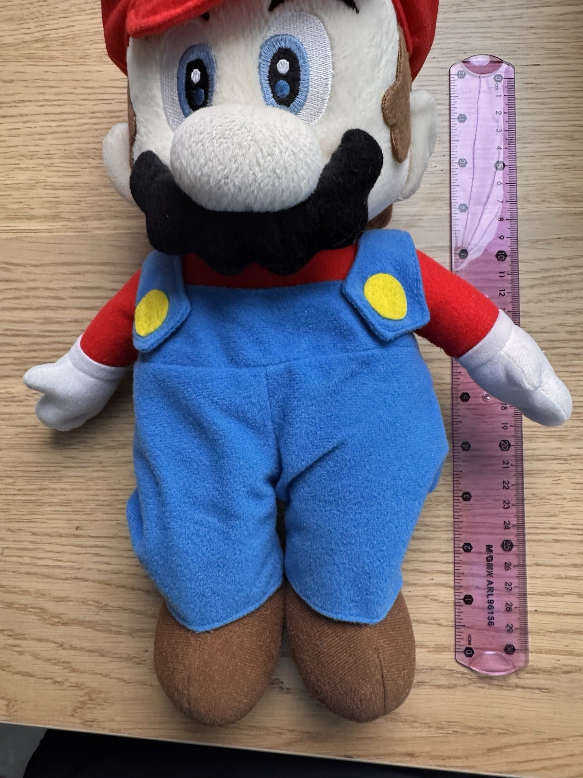 RARE Mario Party 5 Sanei Mario Plush Doll Medium Size 2003 Nintendo