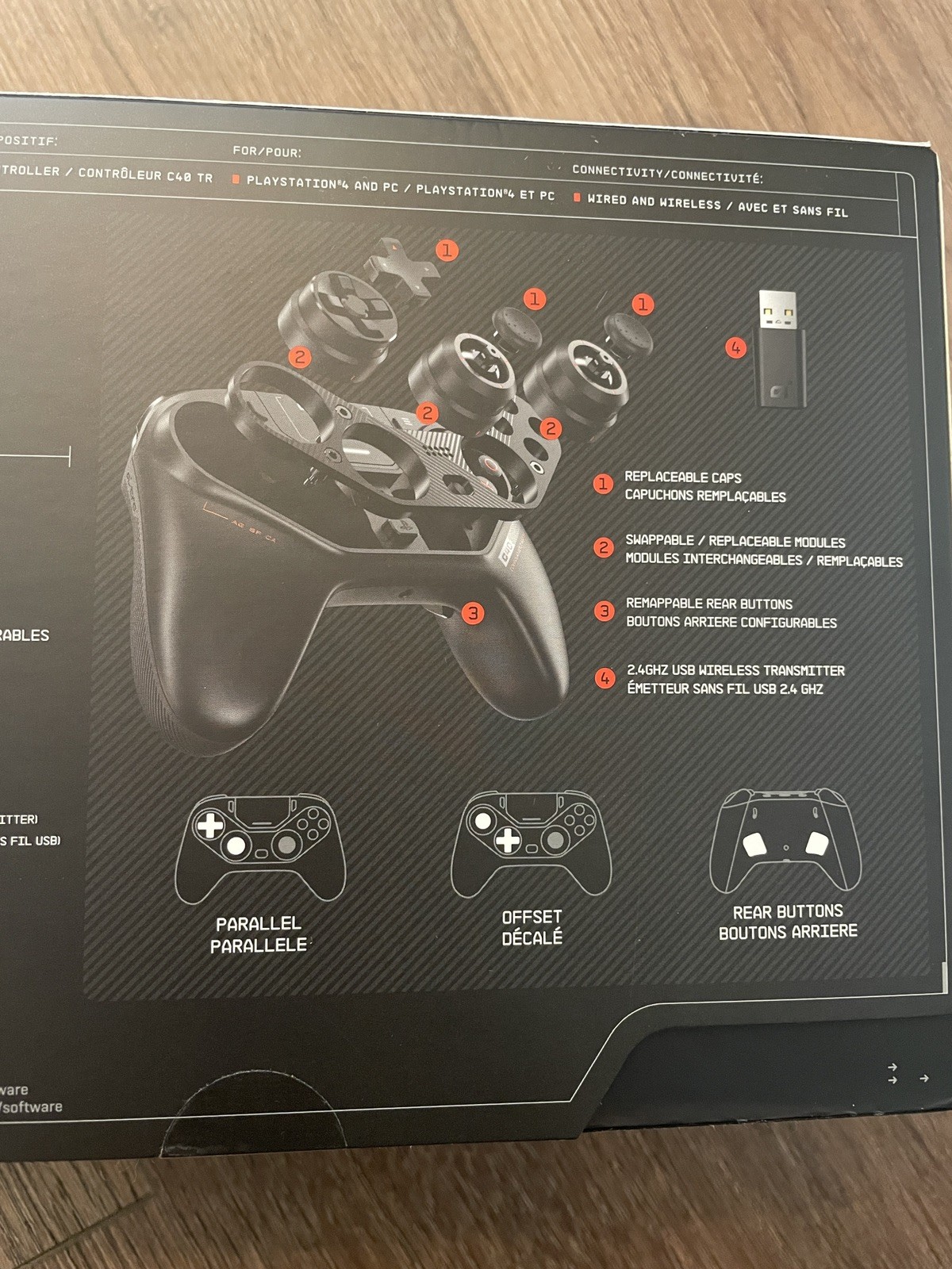 ASTRO C40 TR Gaming controller Playstation 4 and PC 8/10 -CERTIFIED SEALED REFRB