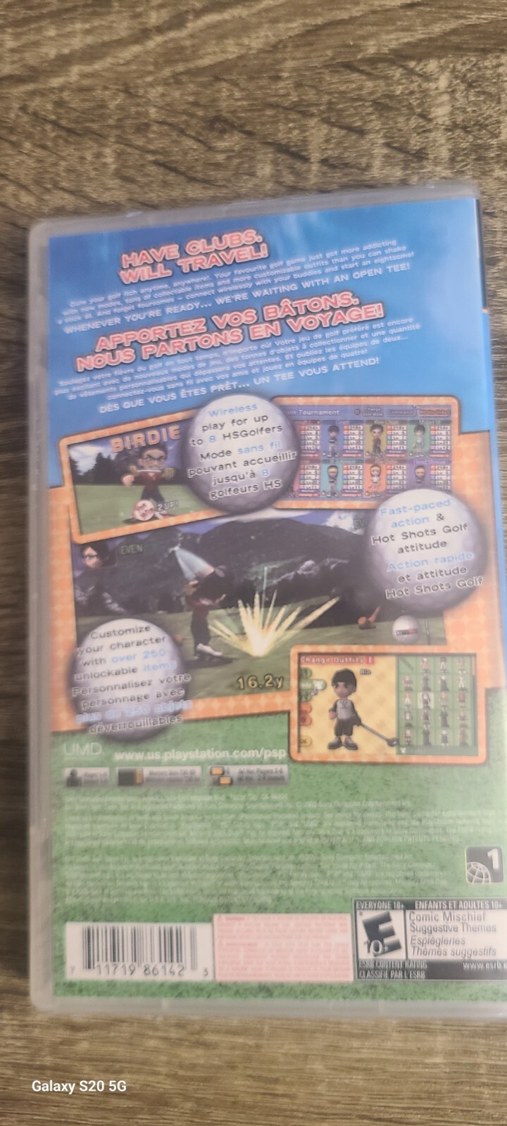 Hot Shots Golf Open Tee (Sony PSP) Brand New / Fast Shipping