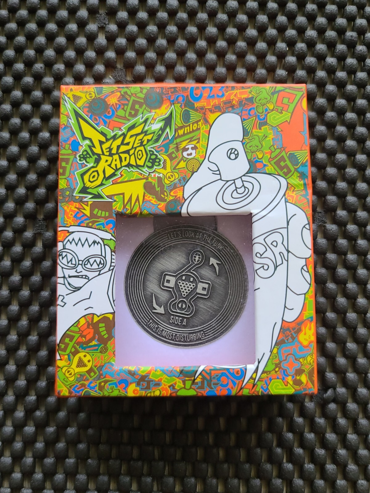 Jet Set Radio Coin Medal Sega Shop EU Exclusive 300 Units Rare Genesis Saturn CD
