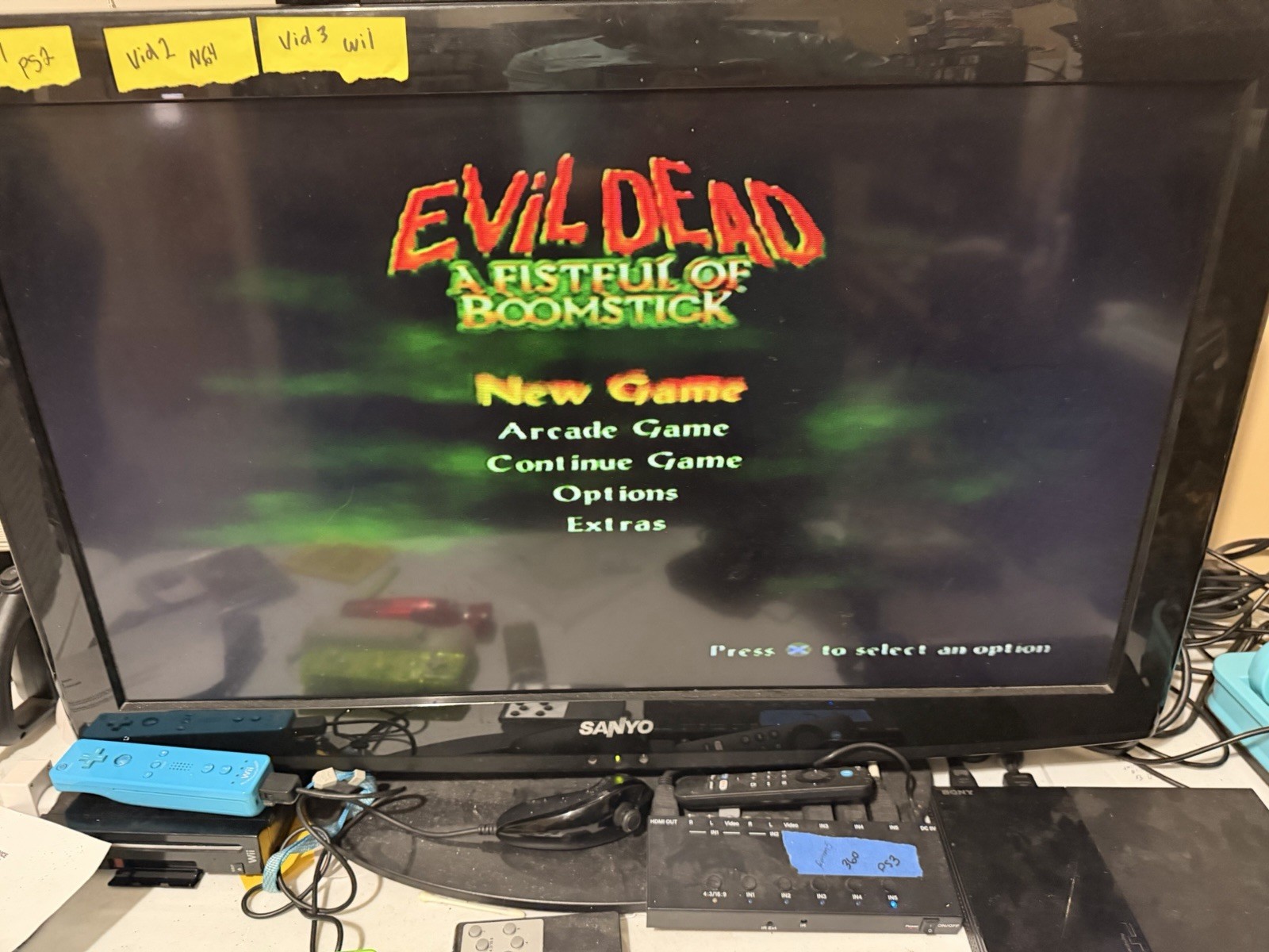 Evil Dead A Fistful of Boomstick ( PlayStation 2 PS2 ) CIB – Mint Disc -Pristine