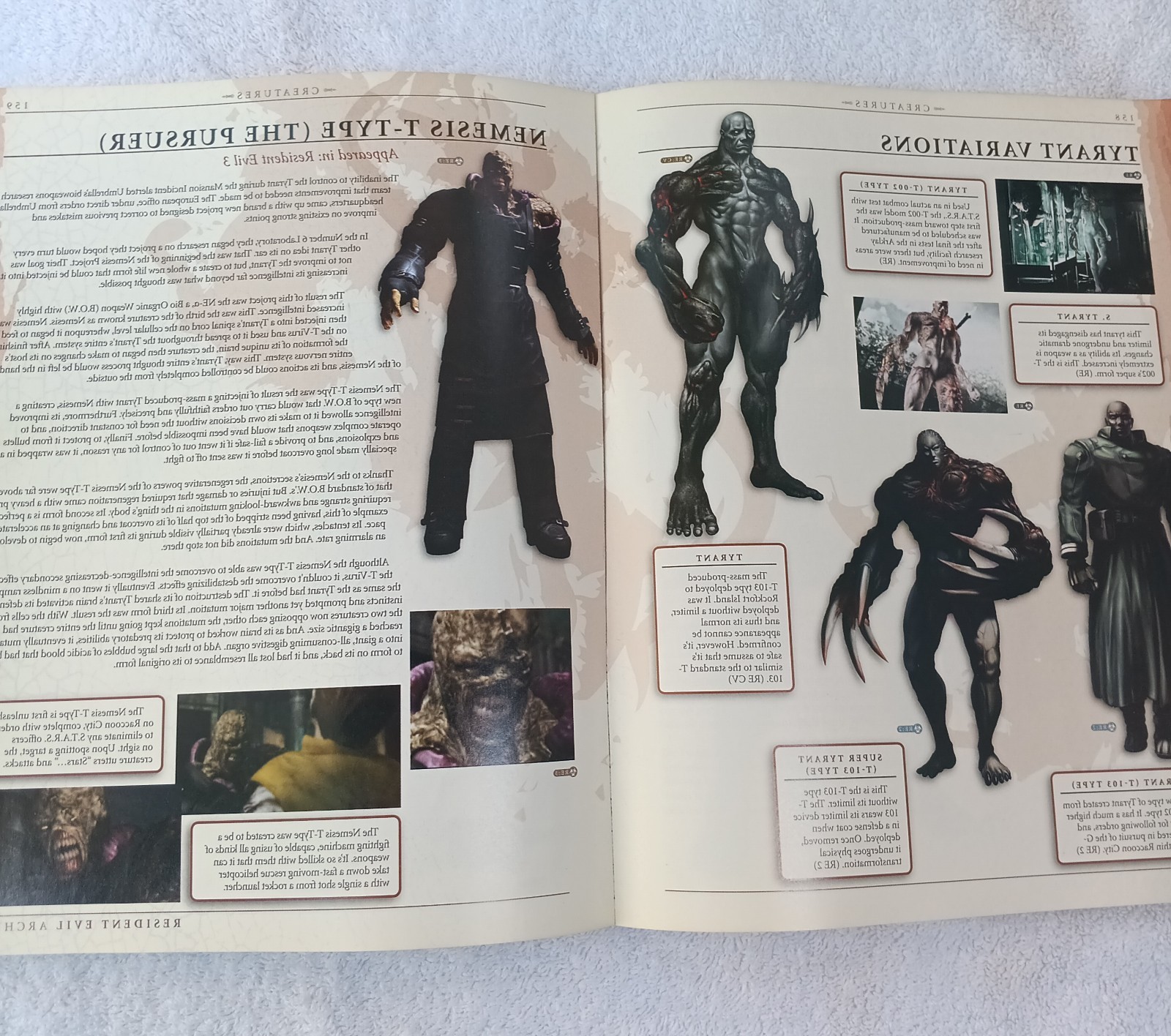 Resident Evil/Biohazard Archives Art Book (Capcom, BradyGames, new, 2005)