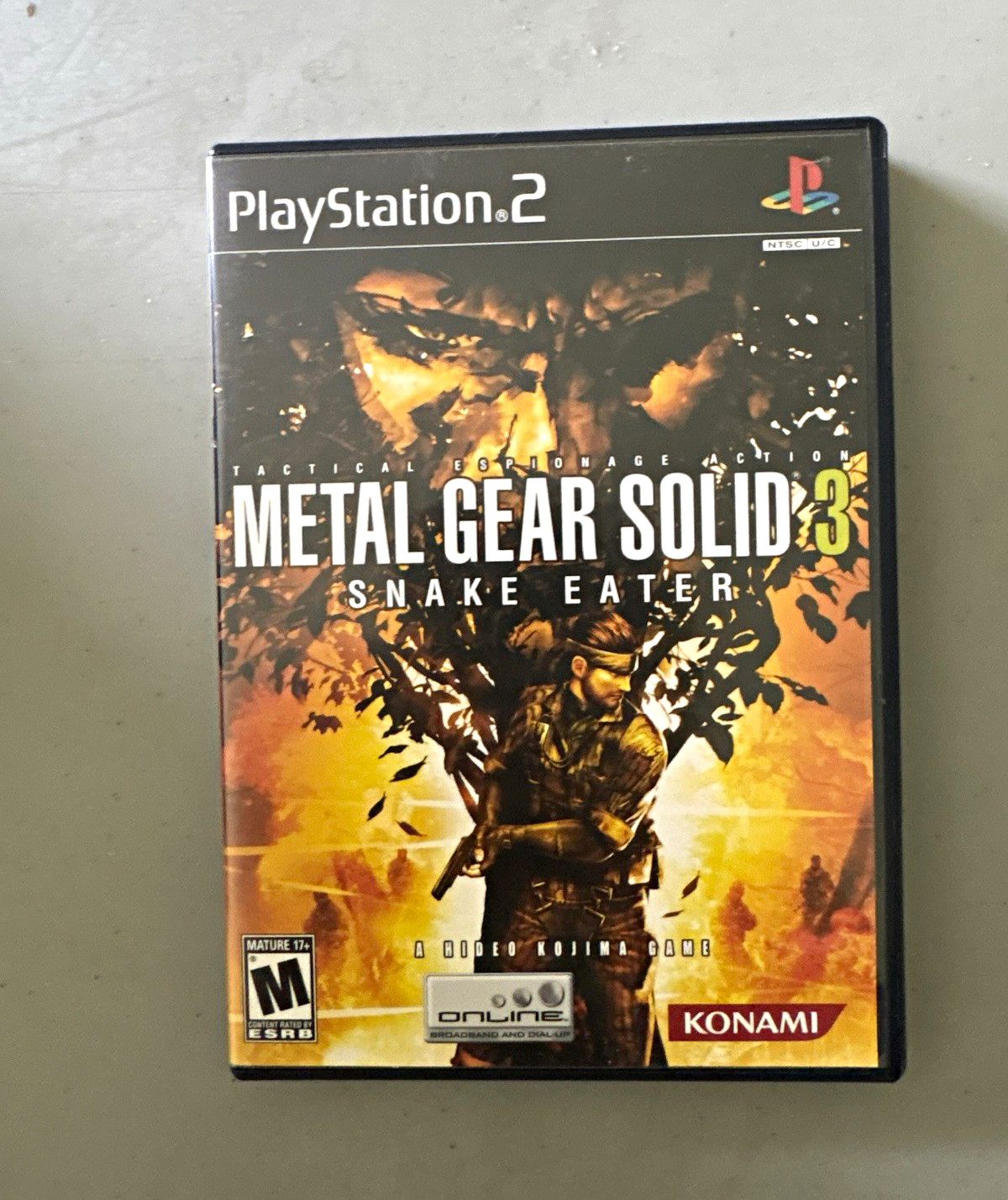 Konami Metal Gear Solid 3: Snake Eater Sony PlayStation 2 M NTSC-U/C