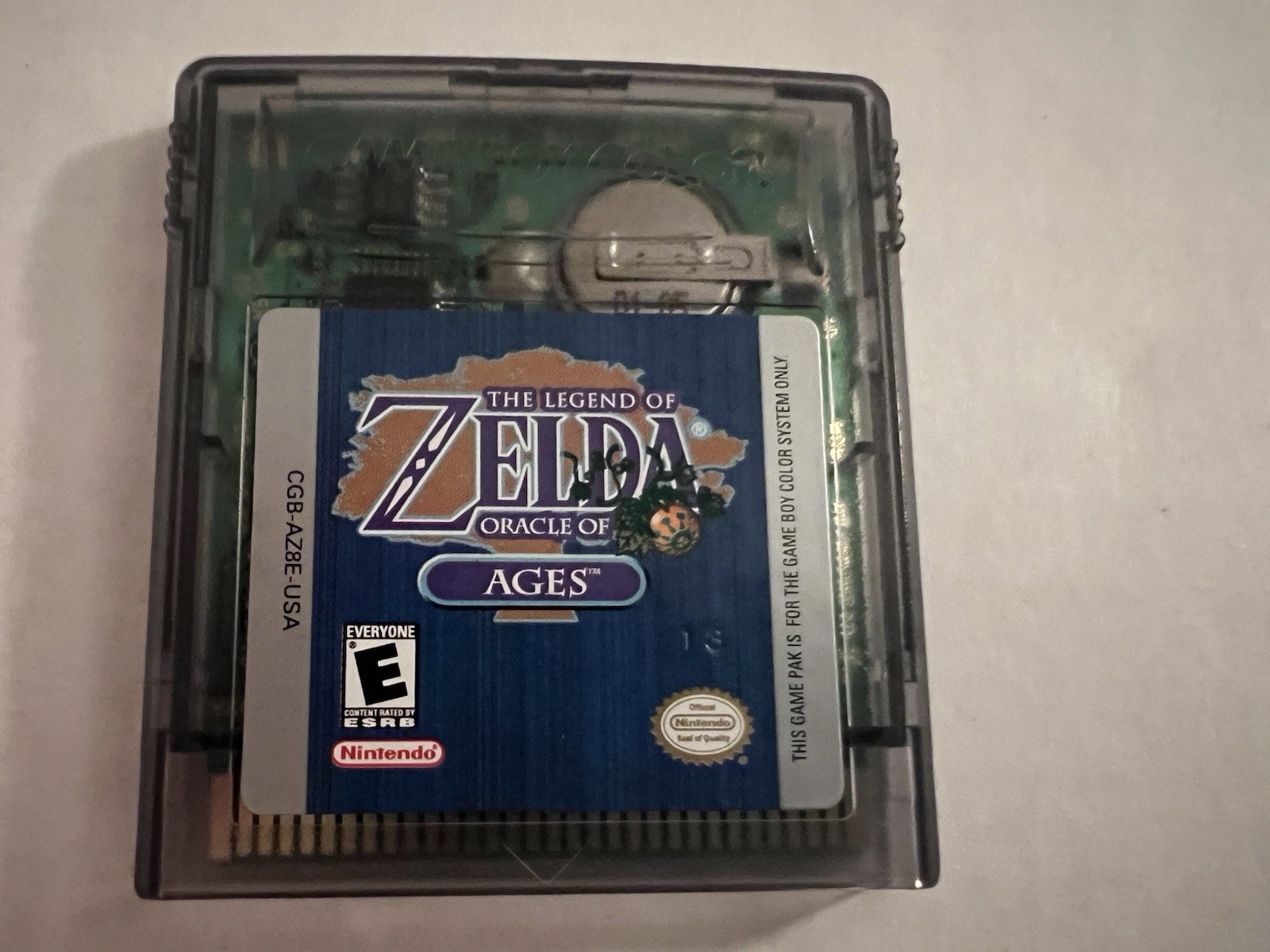 Zelda: Oracle of Ages GBC NTSC-U/C Manual Included CIB Complete