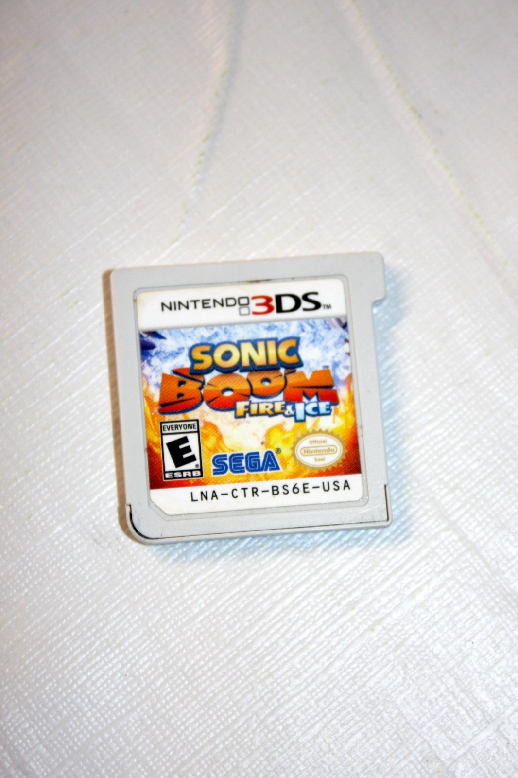 Sonic Boom: Fire & Ice — Launch Edition (Nintendo 3DS, 2016)