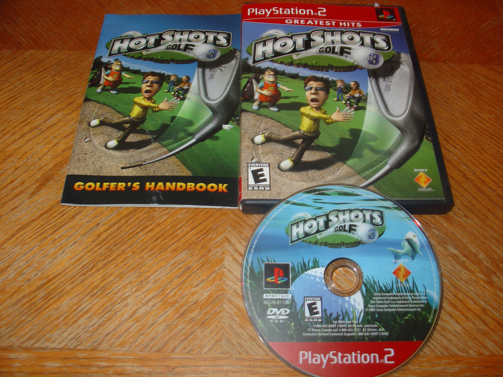 Hot Shots Golf 3 (Sony PlayStation 2, 2003) Minty Disc Perfect