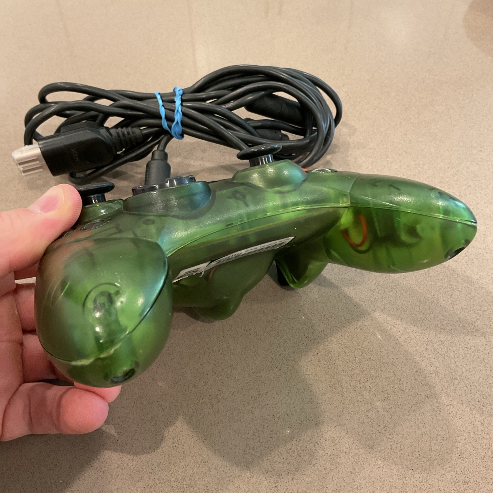 Original Xbox Limited Special Edition Halo LOGO Green OEM S Type Controller OEM
