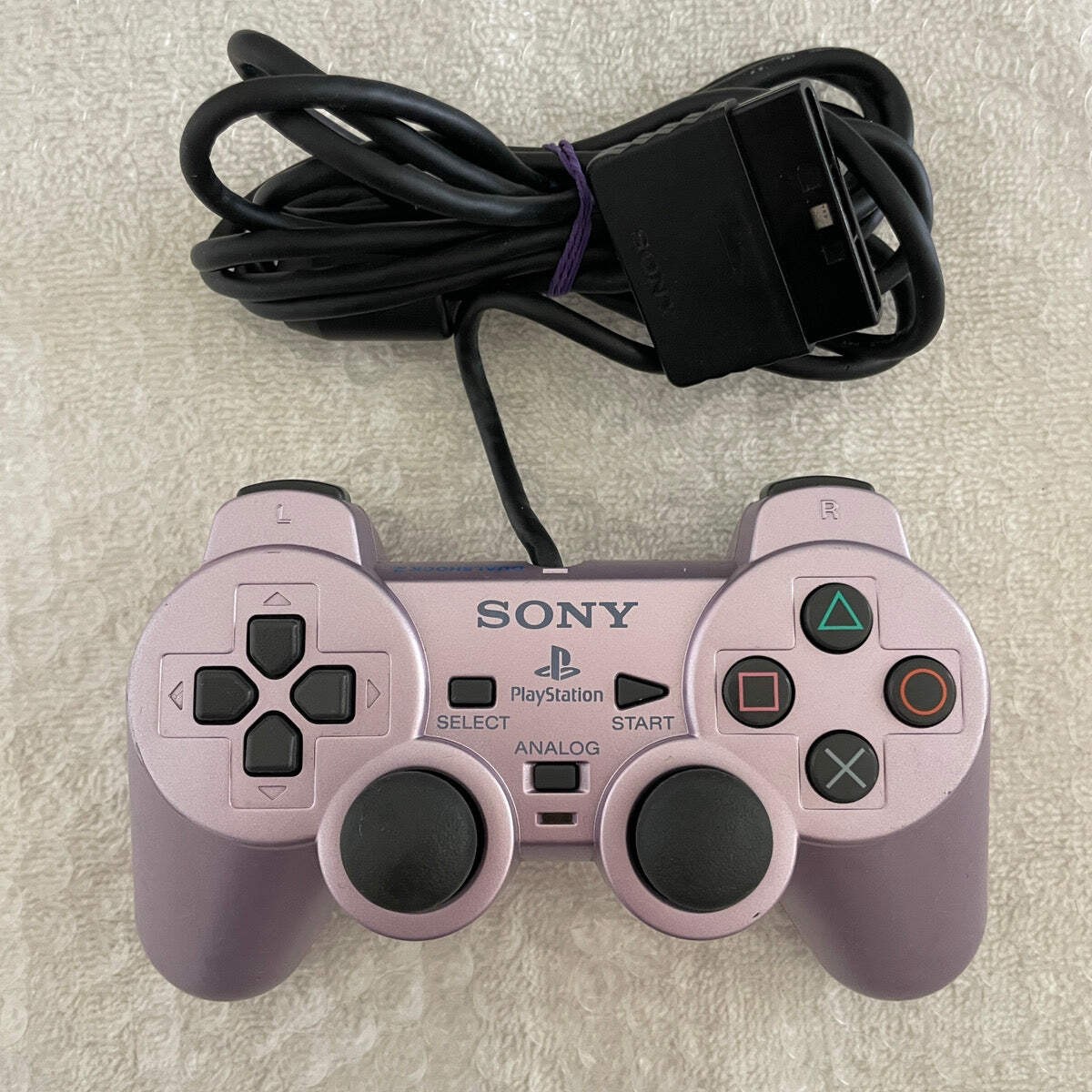 Sony PS2 Wired Controller OEM DualShock 2 PlayStation 2 AUTHENTIC FAST SHIP
