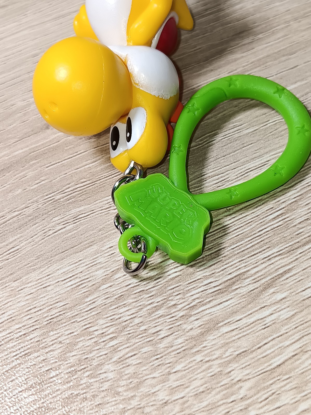 *FREE SHIP* 2″ YELLOW YOSHI BackPack Buddies Clip Keychain Super Mario