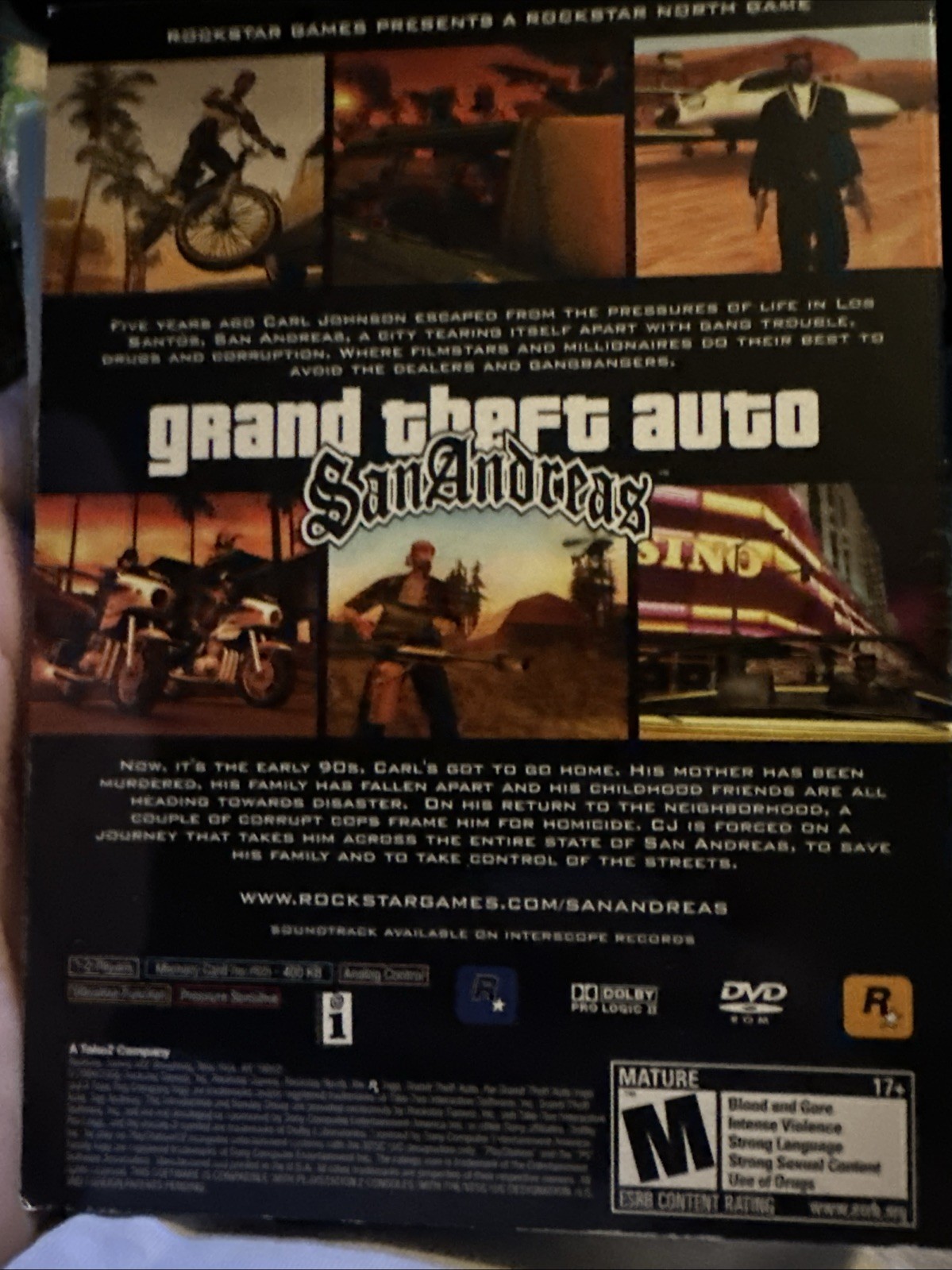 Grand Theft Auto: San Andreas — Special Edition (Sony PlayStation 2, 2005)