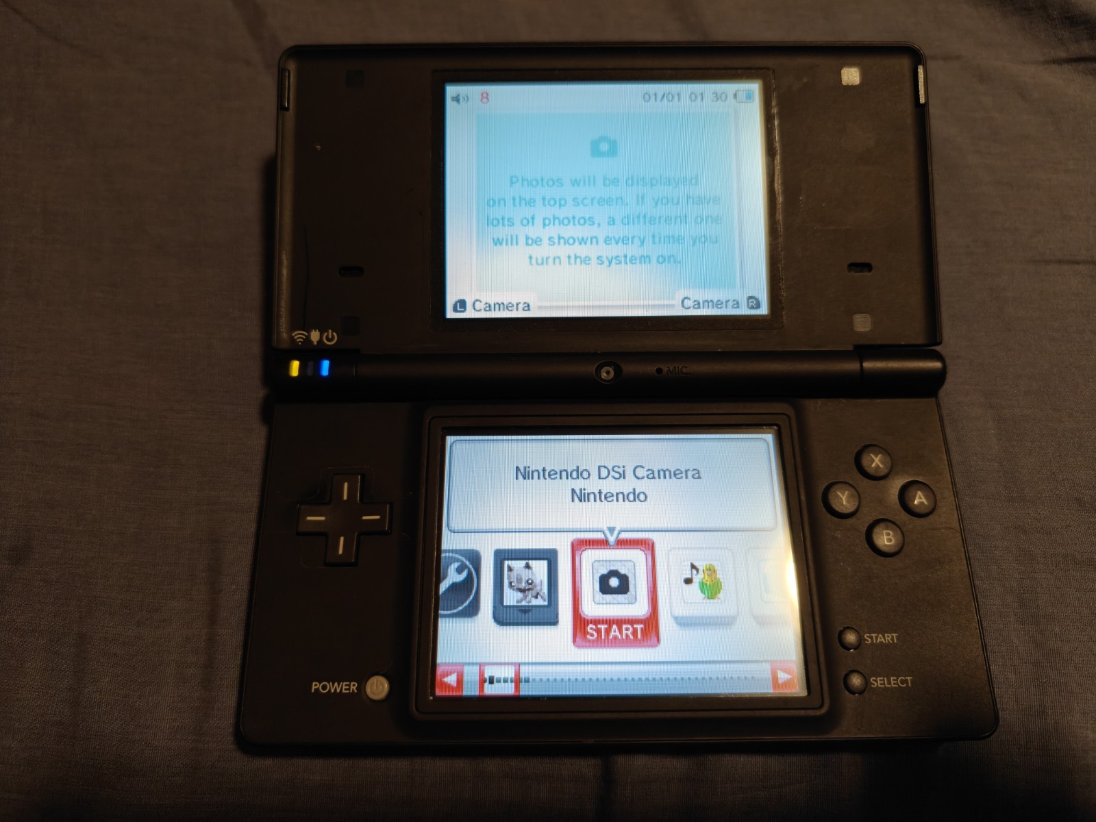 Nintendo DSI DS Handheld Console Black Tested Working
