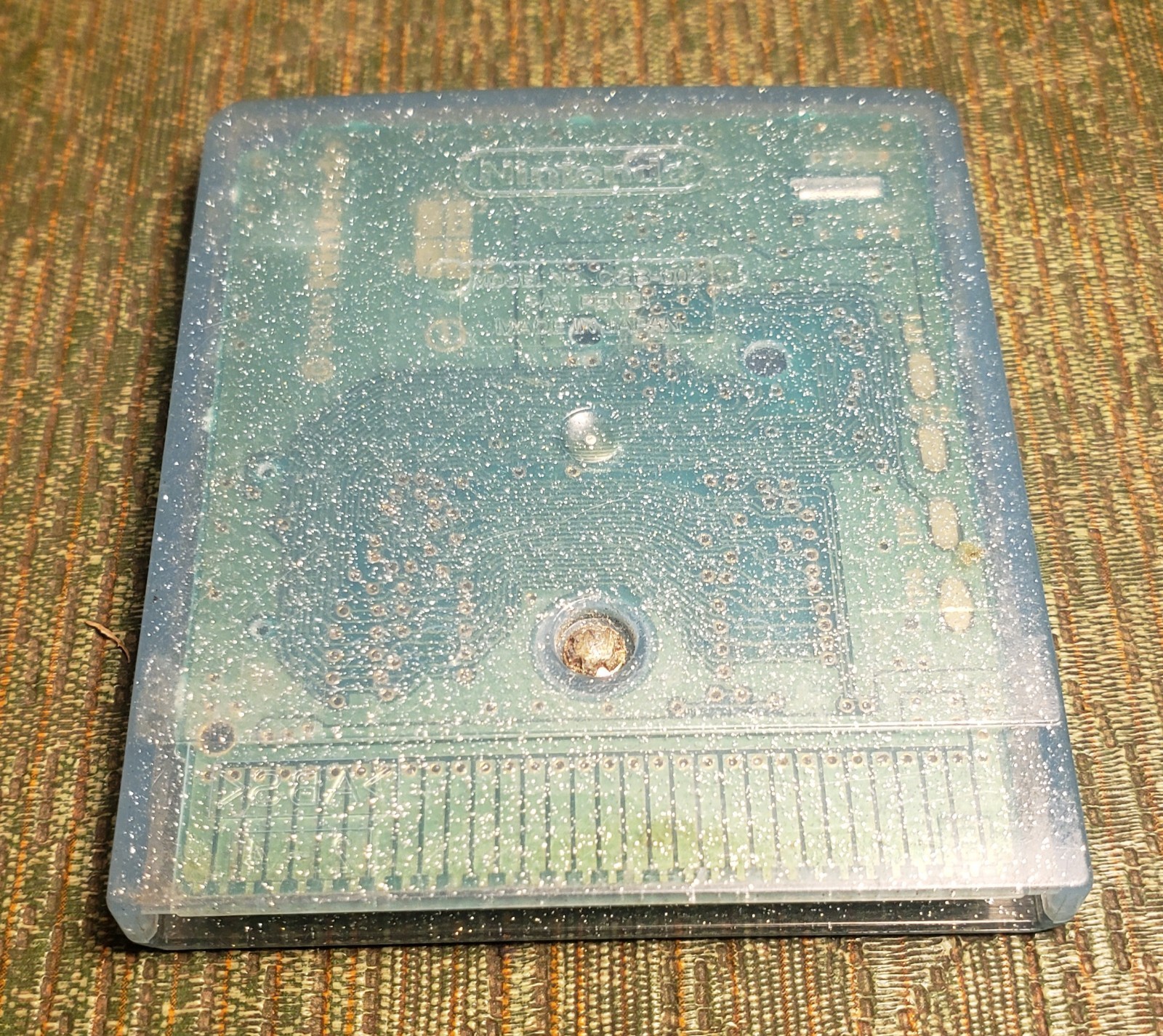 Pokemon: Crystal Version Game Boy Color 2001 AS-IS For Parts/REPAIR CGB-BYTE-USA