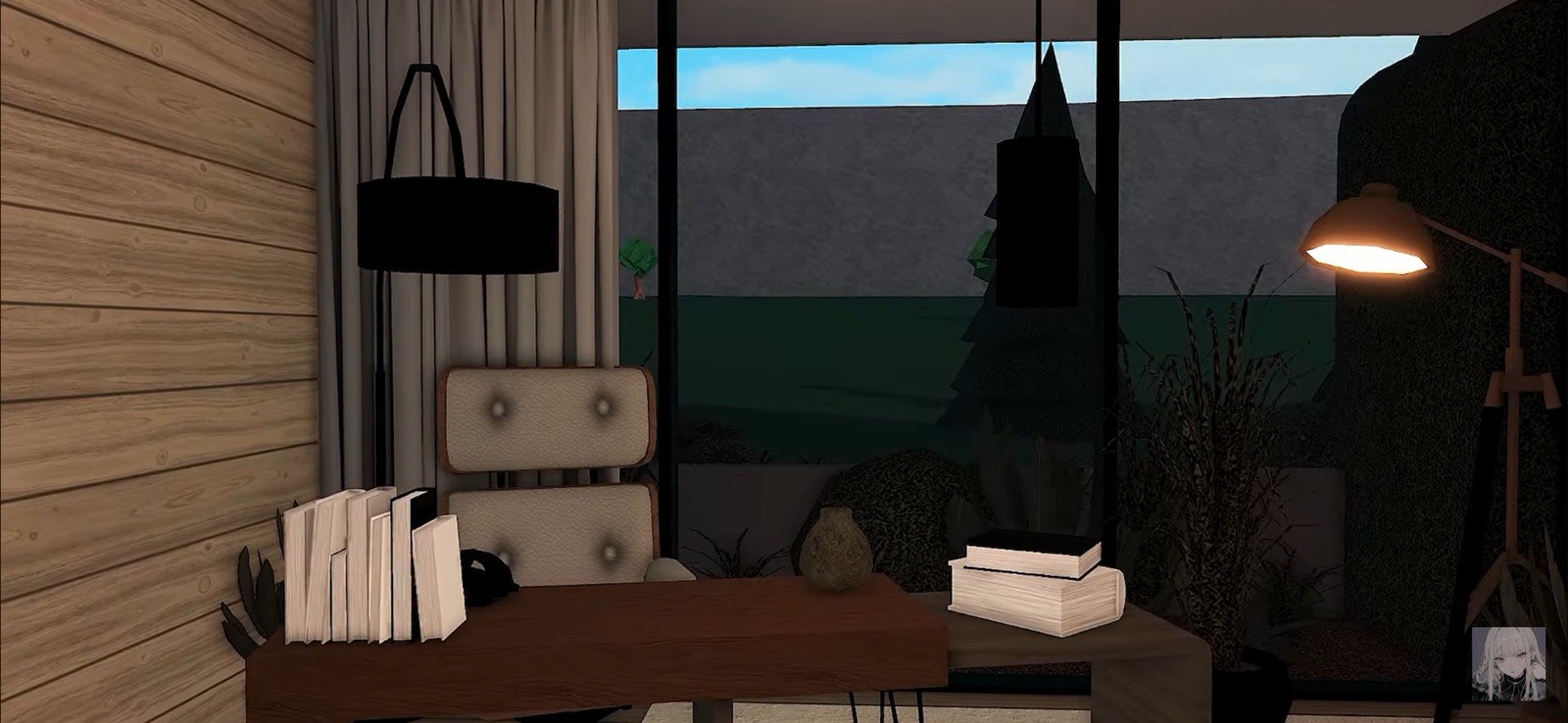 LUXURY MODERN CABIN BLOXBURG.CHECK DESCRIP.FAST BUILDER FOR AFFORDABLE PRICE