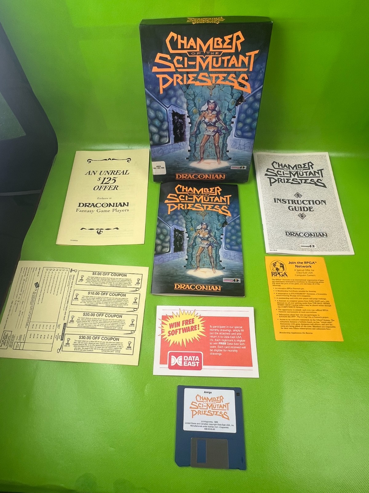 Amiga Chamber Of The Sci-Mutant Priestess Big Box Game